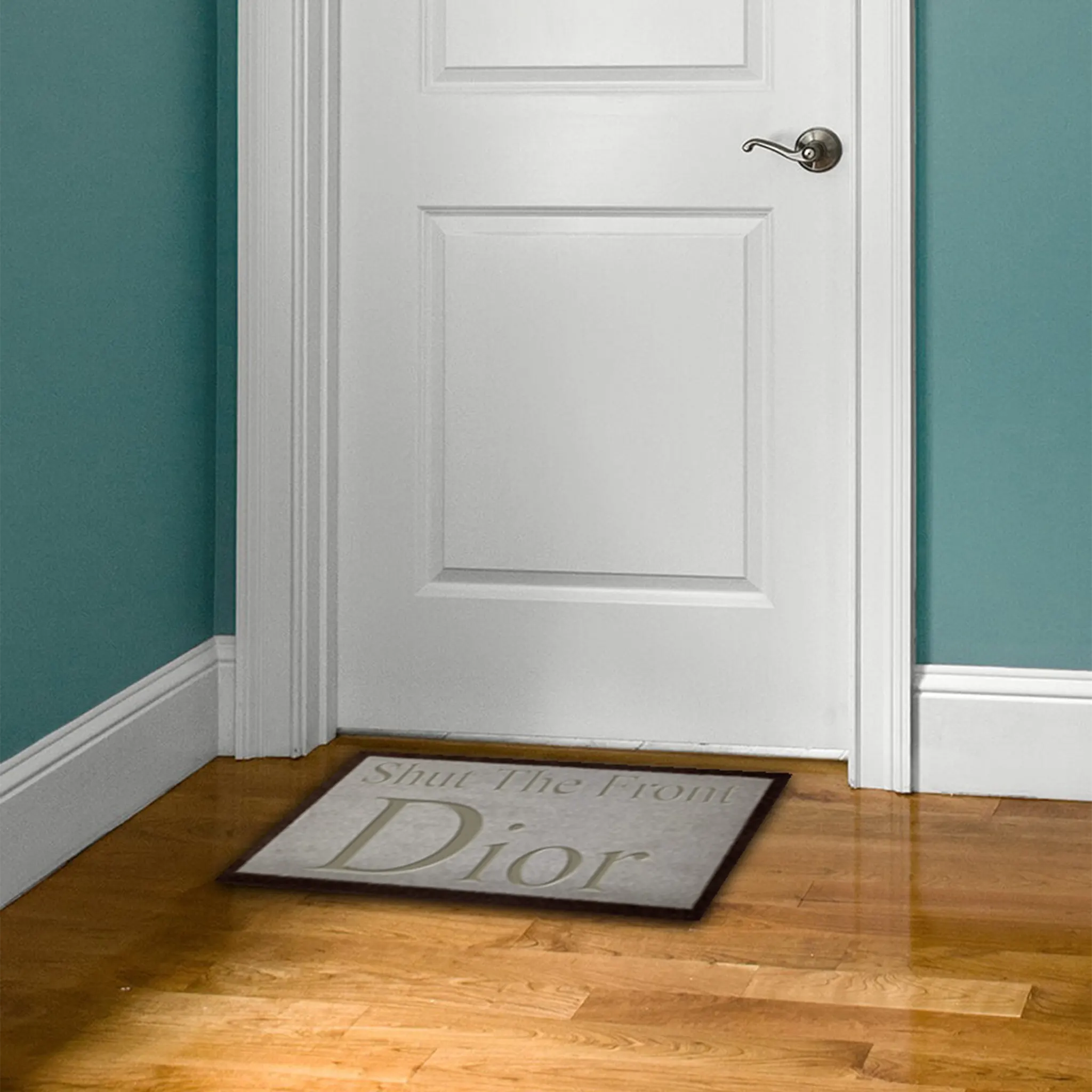 Dior Shut The Front Dior Doormat Light Brown 70x40cm