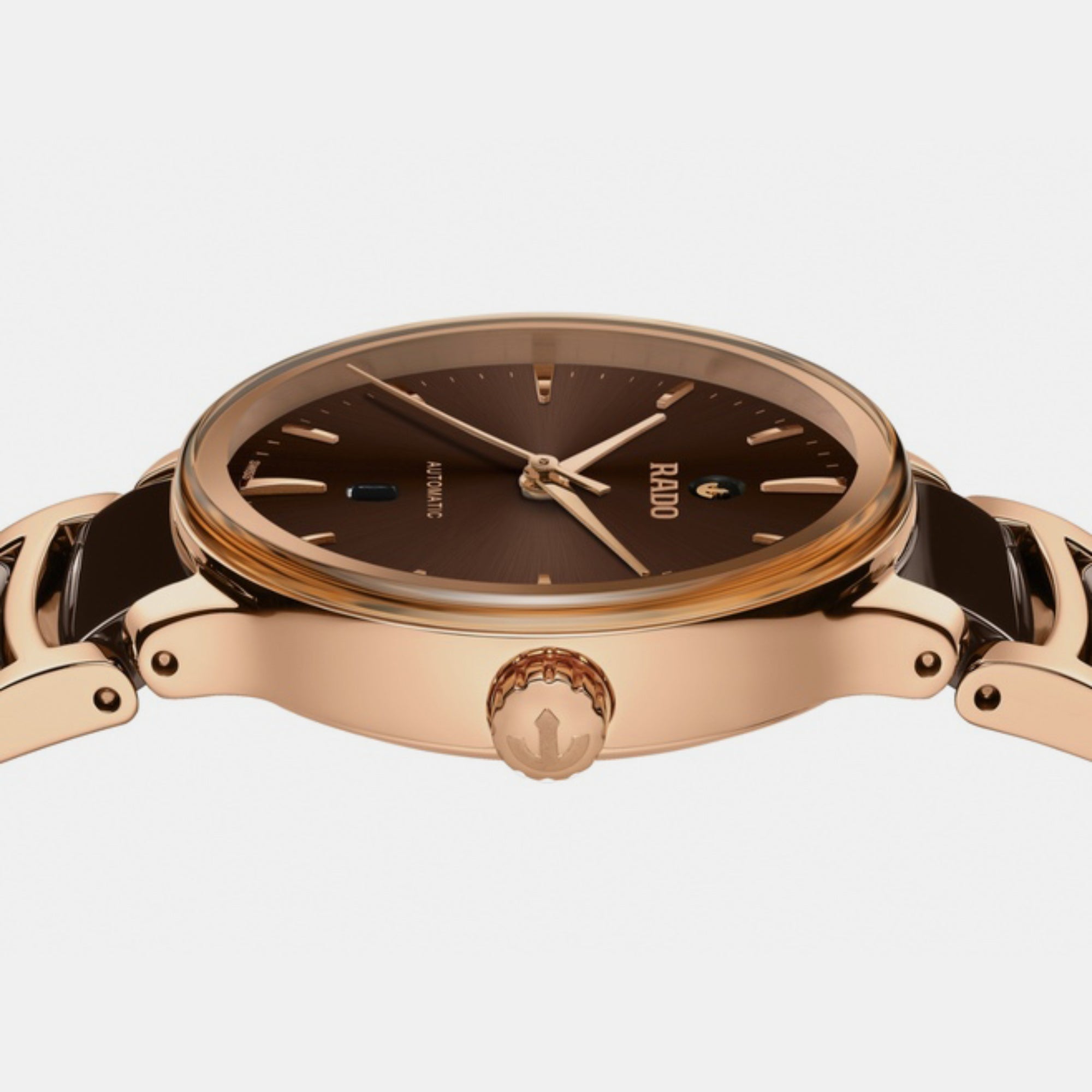 Rado Centrix Women Automatic Brown Dial Analog Stainless Steel Watch R30019302 - view 5
