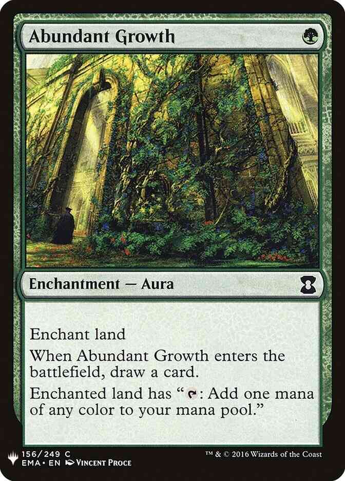 Abundant growth ema-156 – Magic Abundant Growth [EMA-156] [The List] [Non-Foil]