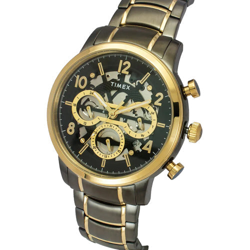 Timex Men Black Round Dial Analog Watch 44mm TWEG20208 - view 2