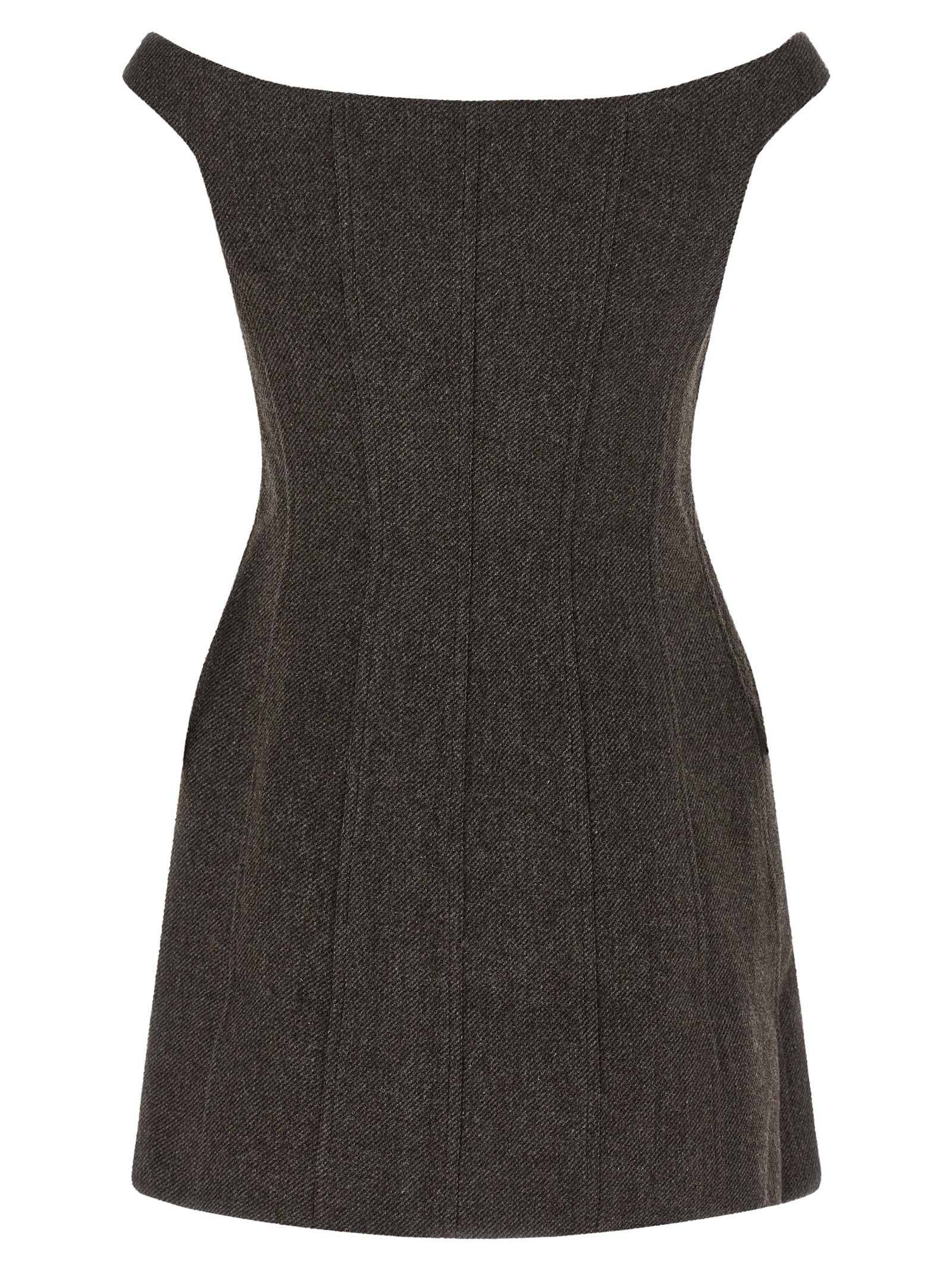 Self-Portrait Bardot Neckline Dress - view 2