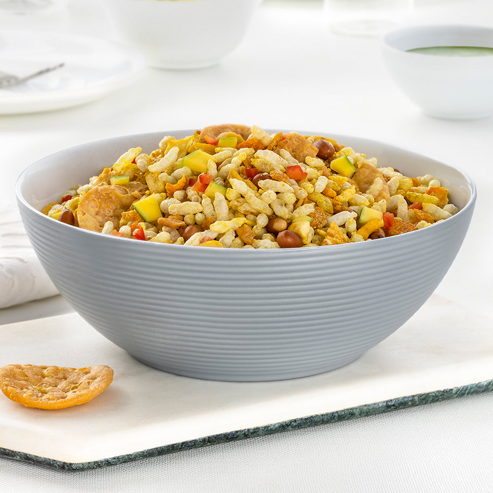 My Borosil Larah by Borosil Grey Serving Bowl