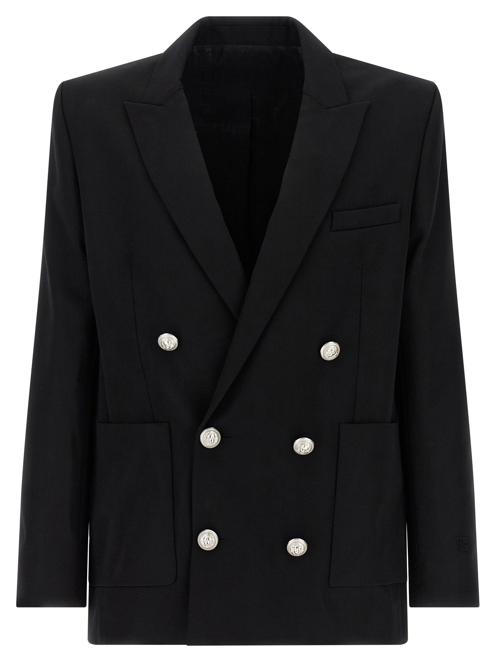 Balmain Grain De Poudre Blazer – 100% virgin wool