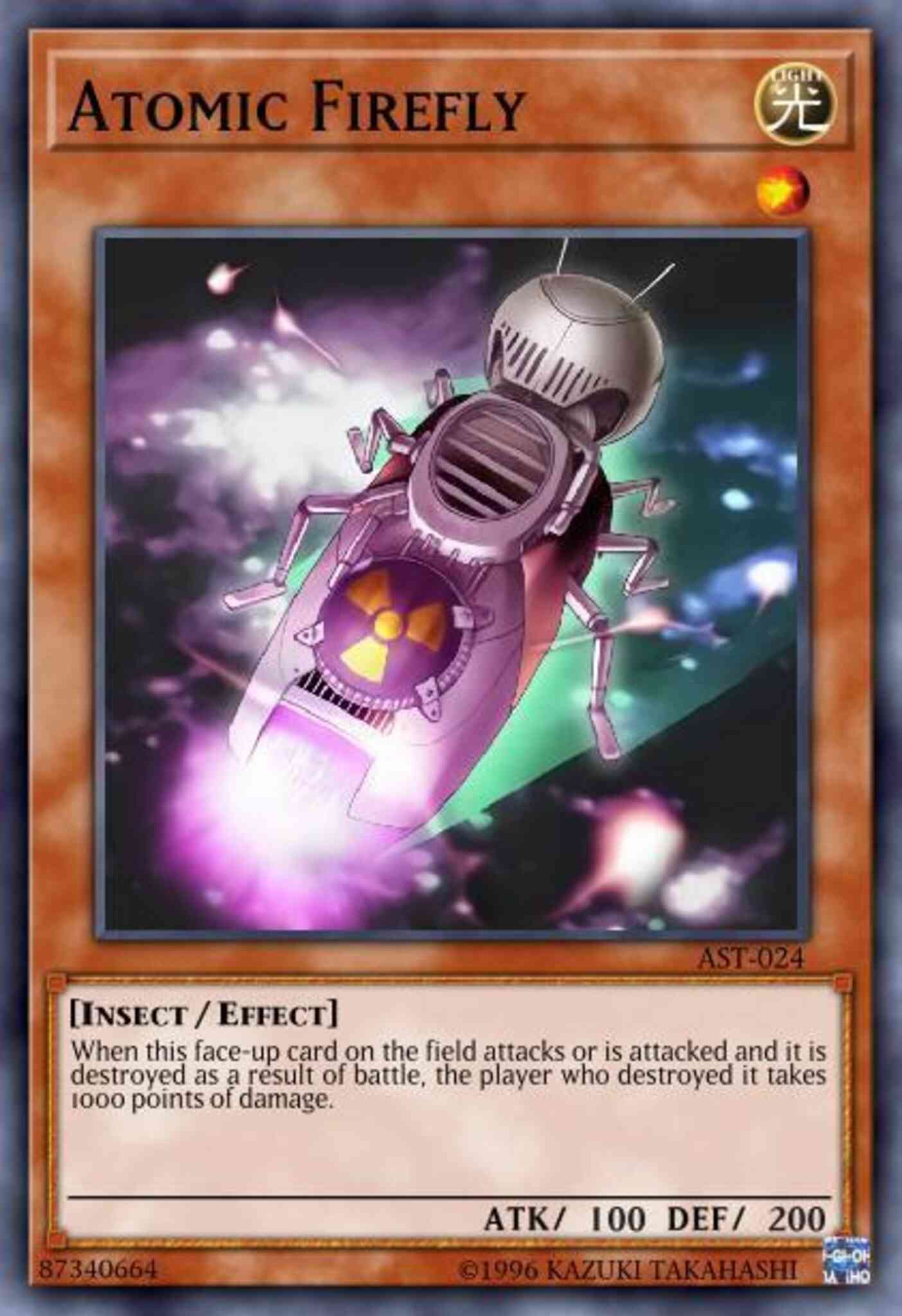 Yu-Gi-Oh! Atomic Firefly - AST-024 - Common - 1st Edition