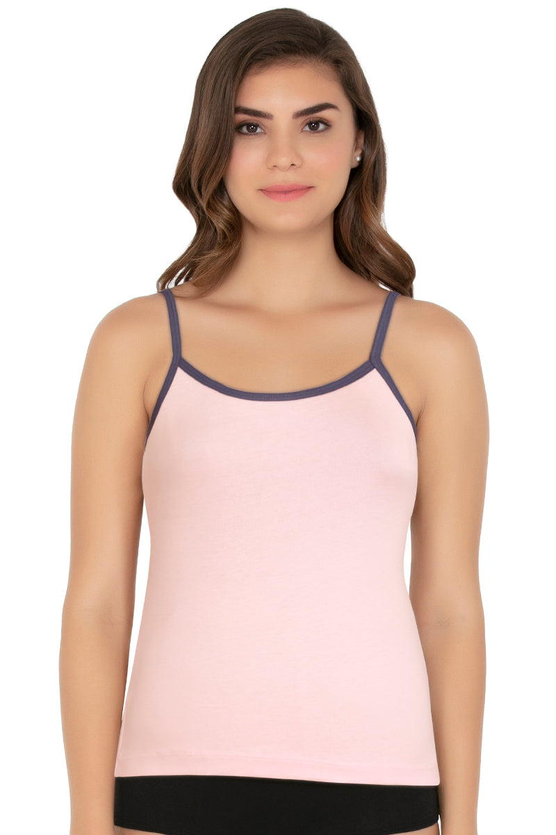 Amante Cotton Camisole - Rose Bud