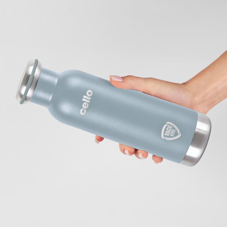 Cello Duro Sip Flask, Vacusteel Water Bottle - view 28