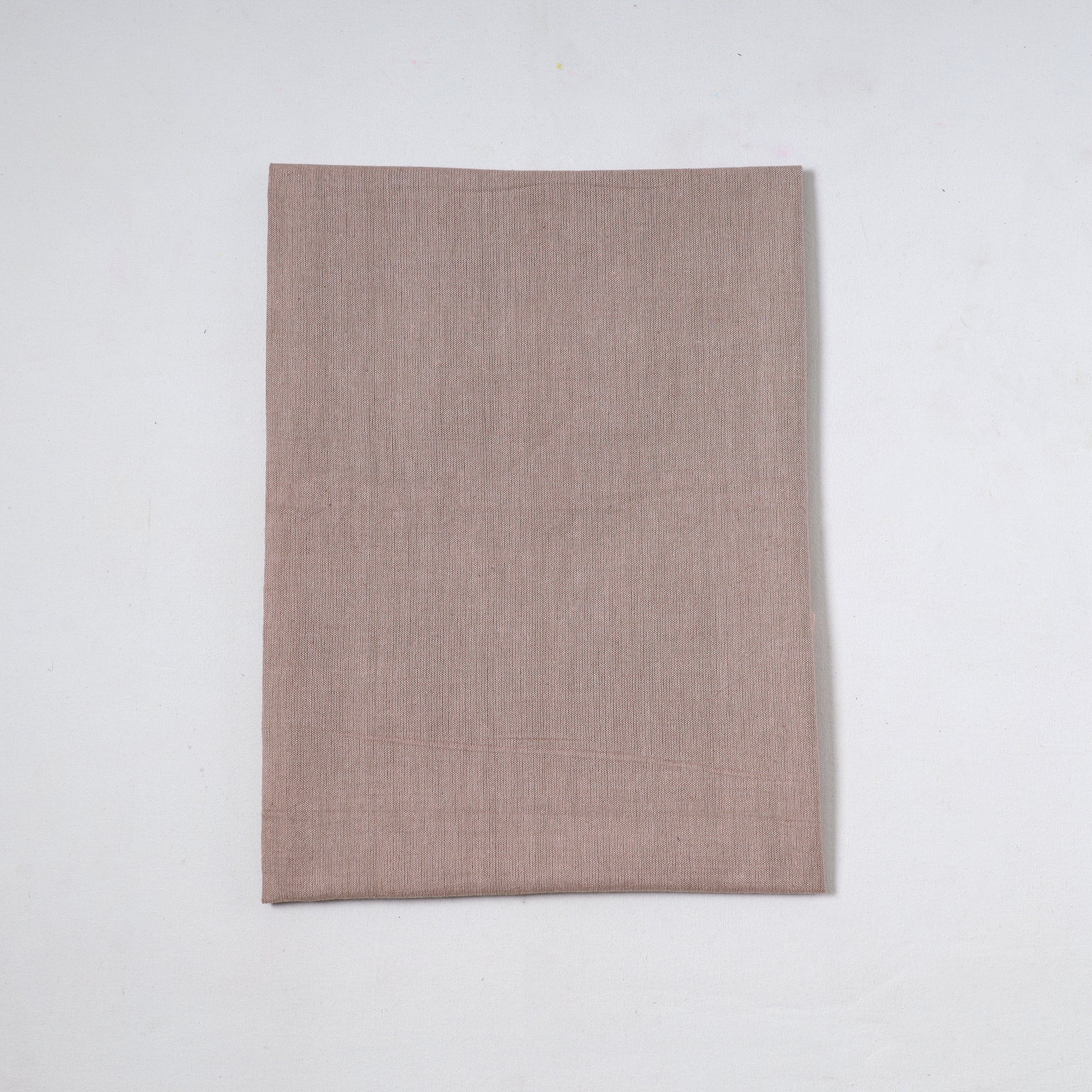 AHA VASTRA HANDLOOM Brown - Jhiri Pure Handloom Cotton Precut Fabric 03