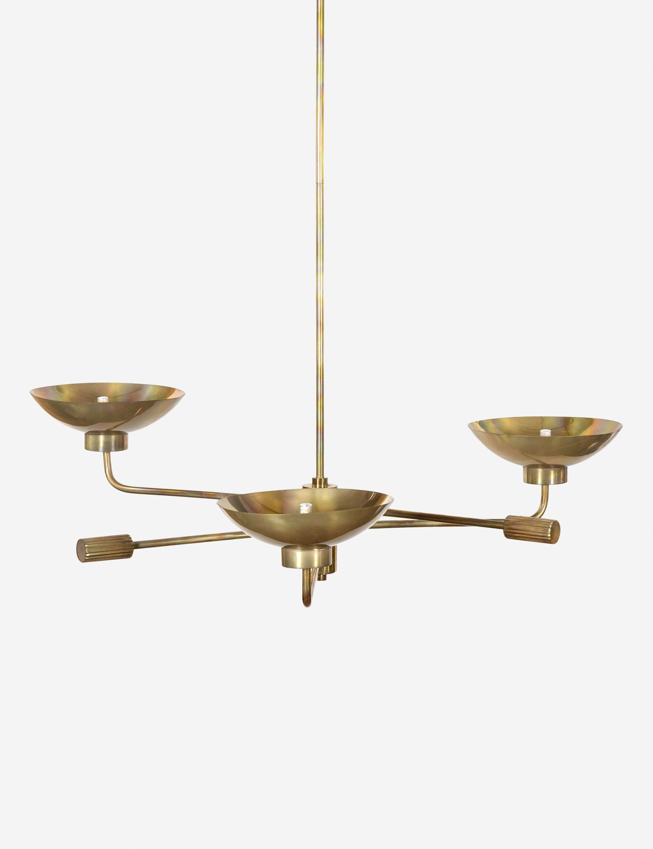 Lulu and Georgia Edgar Chandelier – Antique Brass