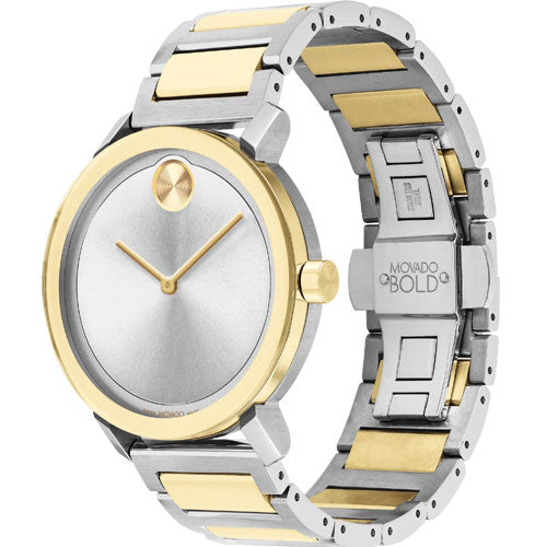 Movado Bold Evolution Silver Dial Unisex 40mm - view 2