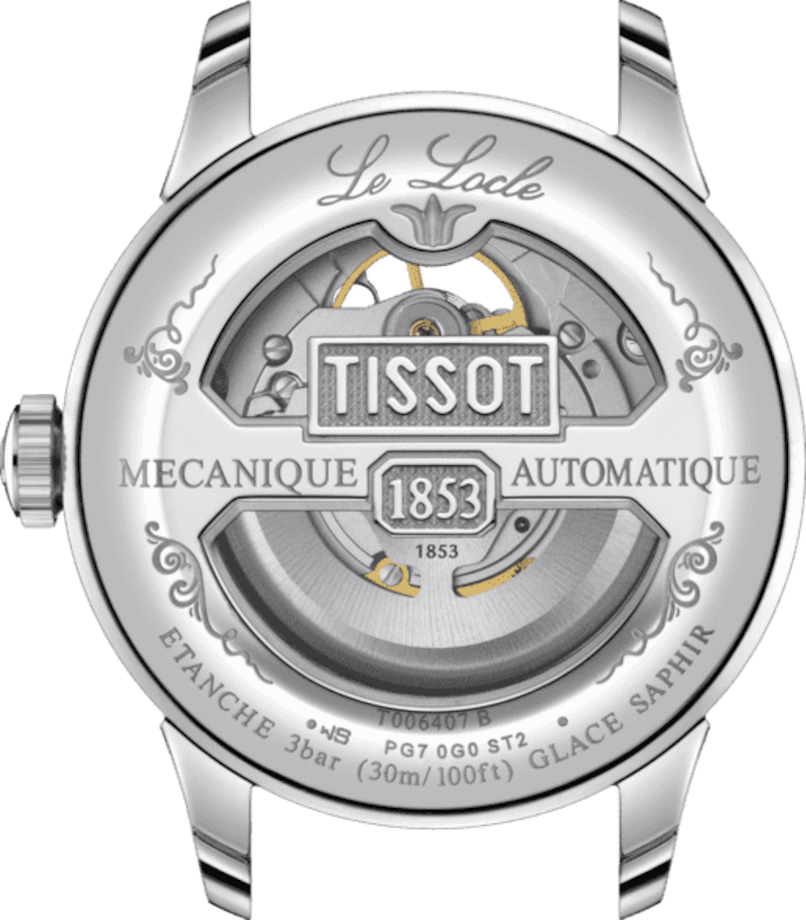 Tissot T-Classic Silver Dial Men 39.3mm - view 3