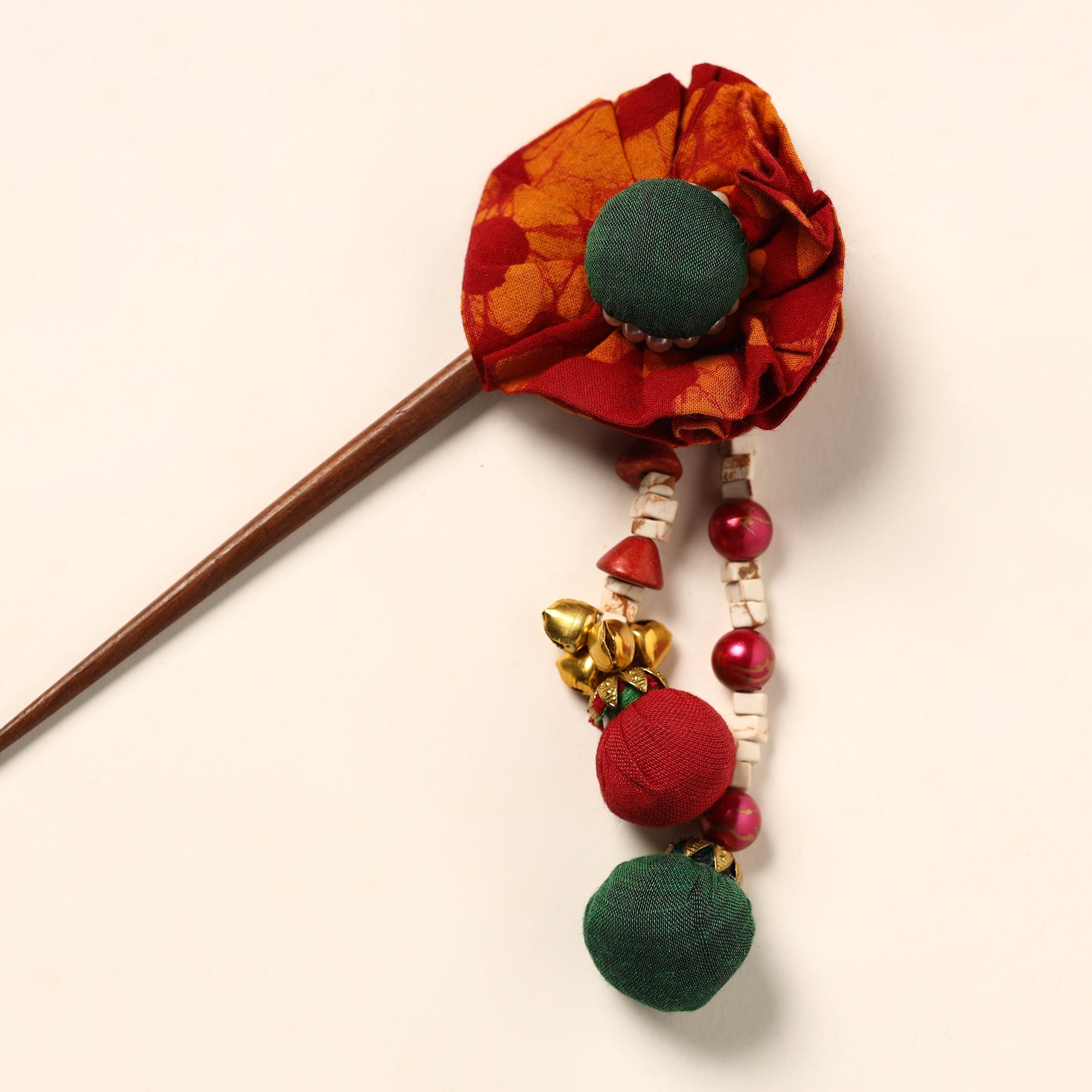 JALPARI Handmade Crochet Wooden Juda Stick 09 - view 2