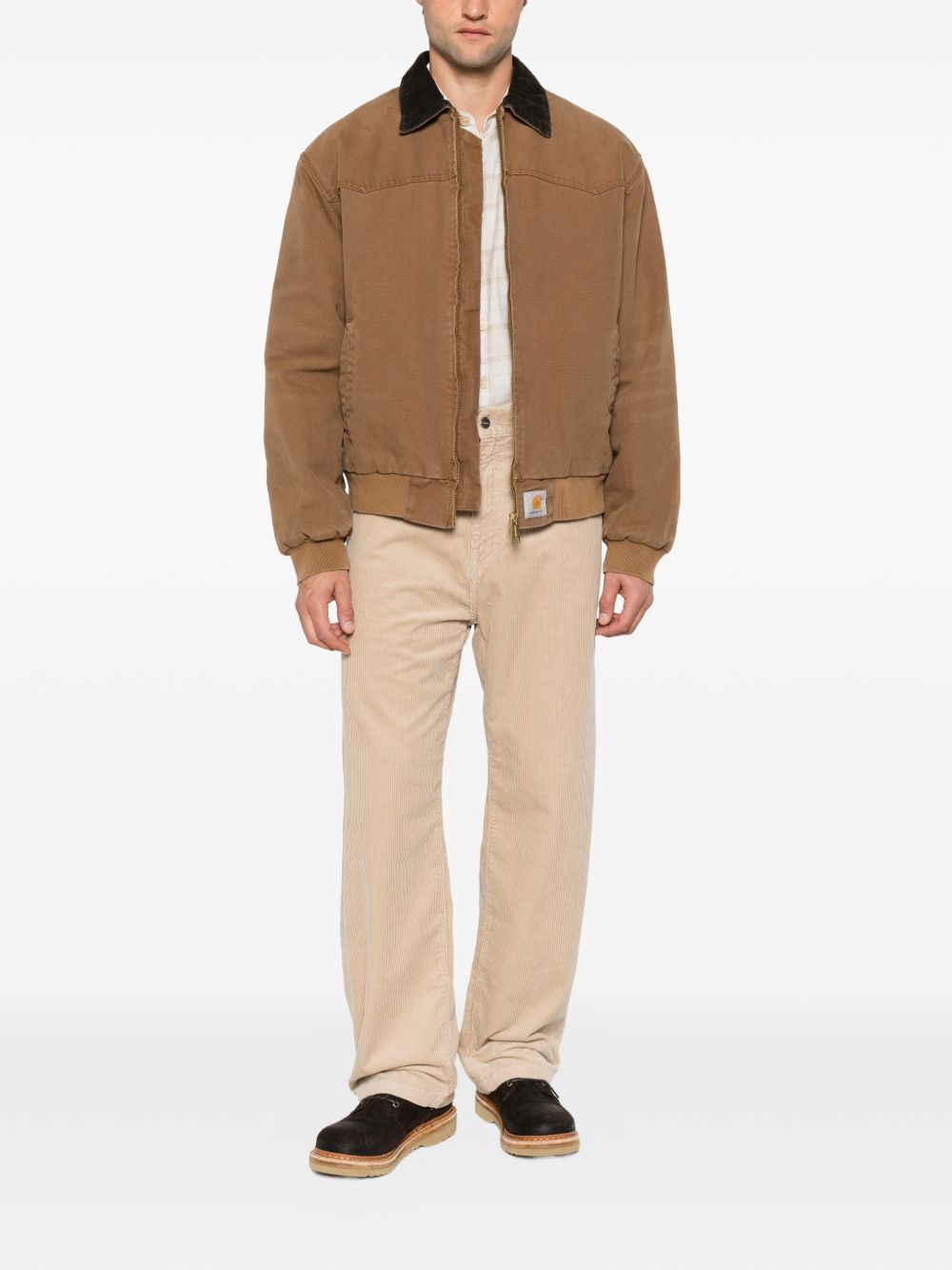 CARHARTT WIP MAIN Trousers BEIGE – 100% Cotton - view 5