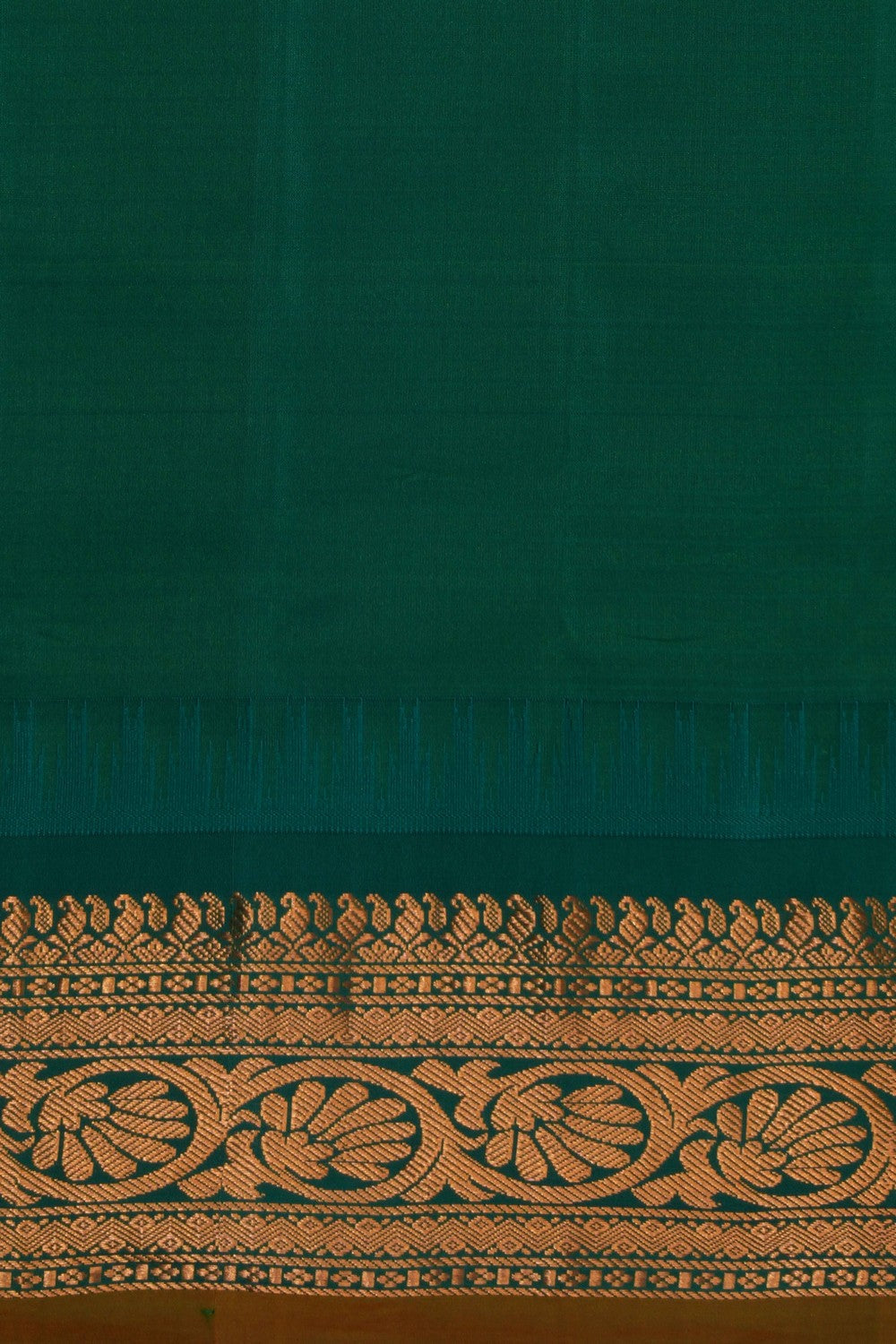 Kalanjali Gadwal Silk Purple Saree – Women's - view 4