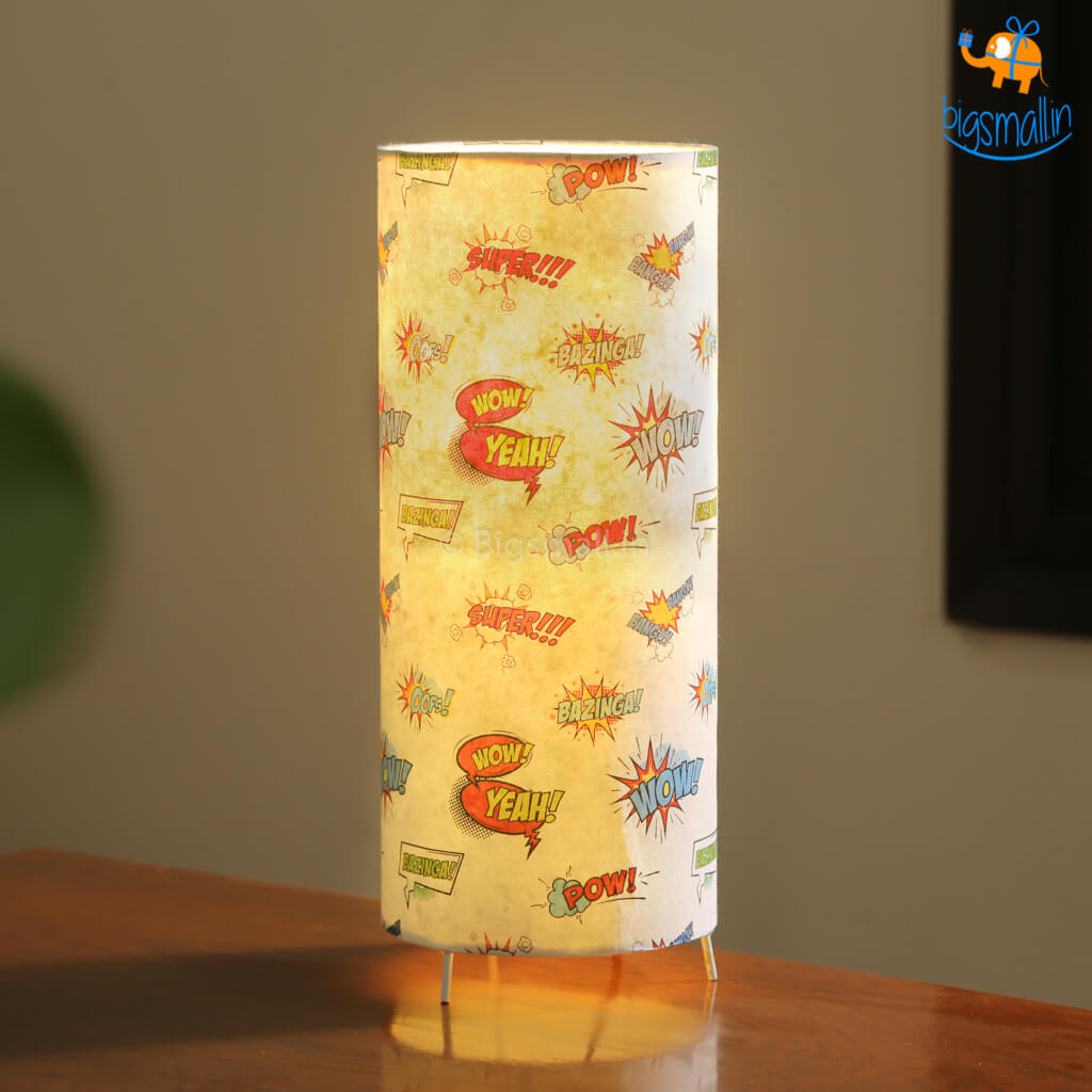 Ascetic Comic Expressions Table Lamp - view 3