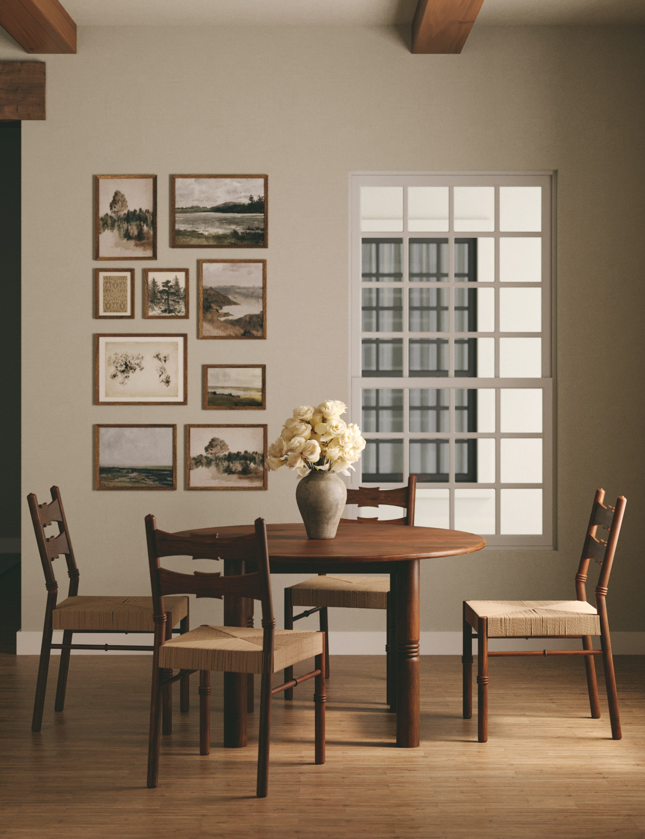 Lulu and Georgia Cannella Dining Chair – Brown - view 2