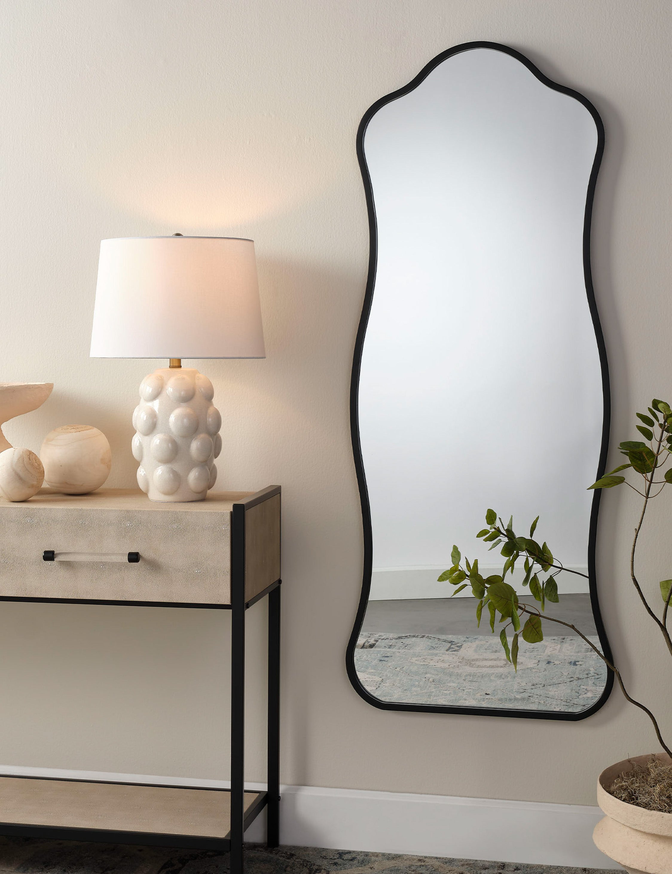 Lulu and Georgia Everin Floor Mirror - view 6