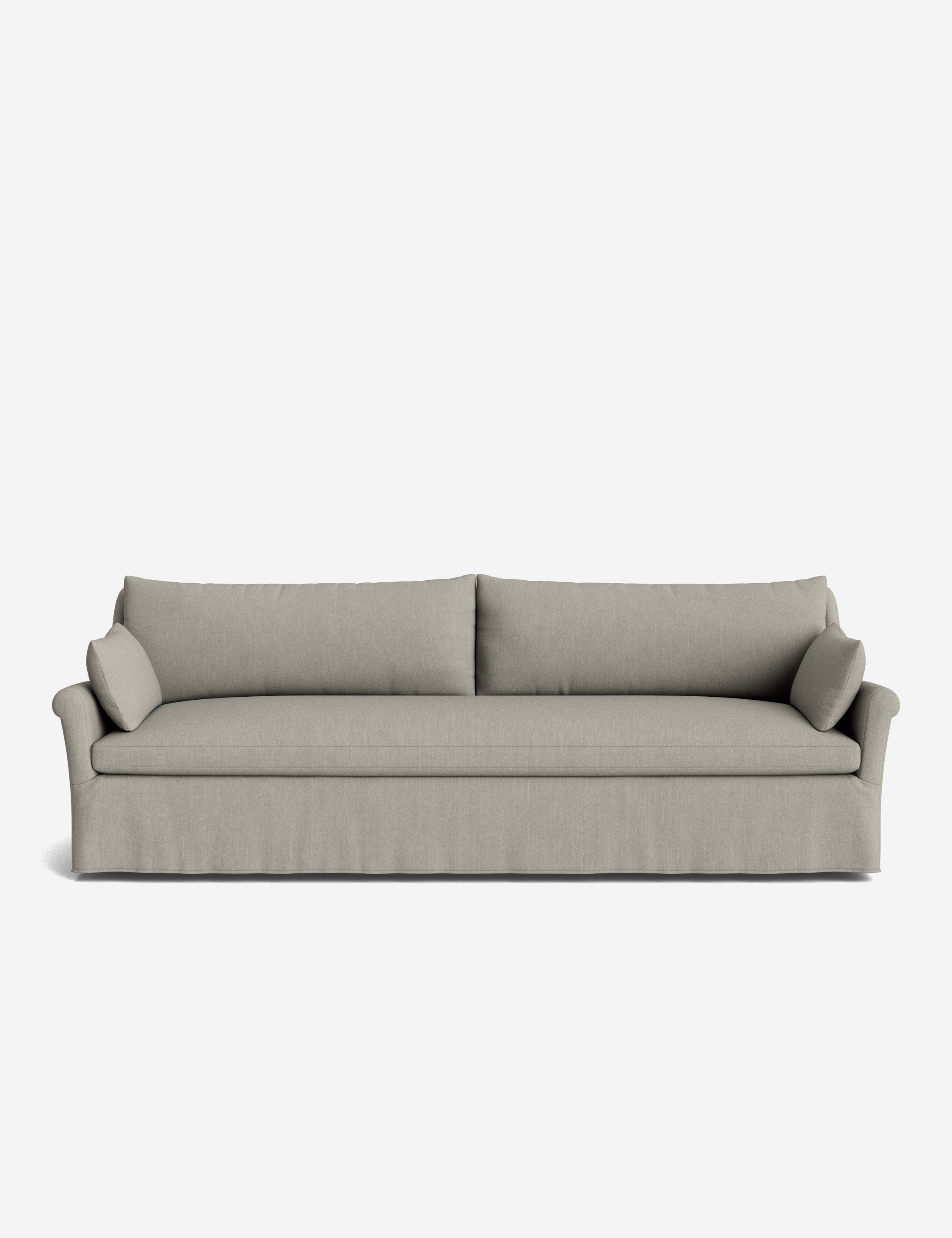 Lulu and Georgia Portola Rolled Arm Slipcover Sofa - view 174
