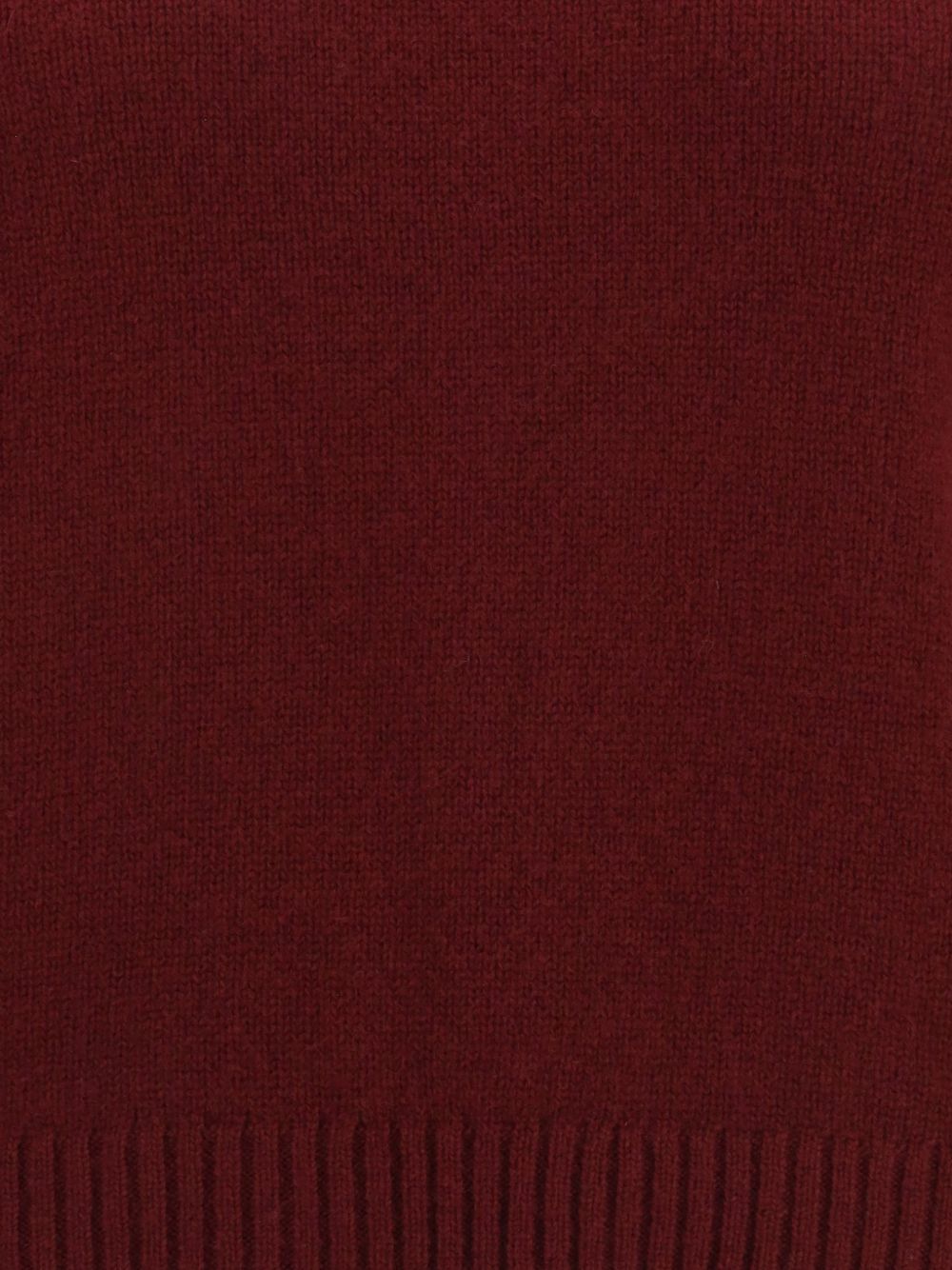 LISA YANG Sweaters BORDEAUX – Cashmere 100 % - view 2
