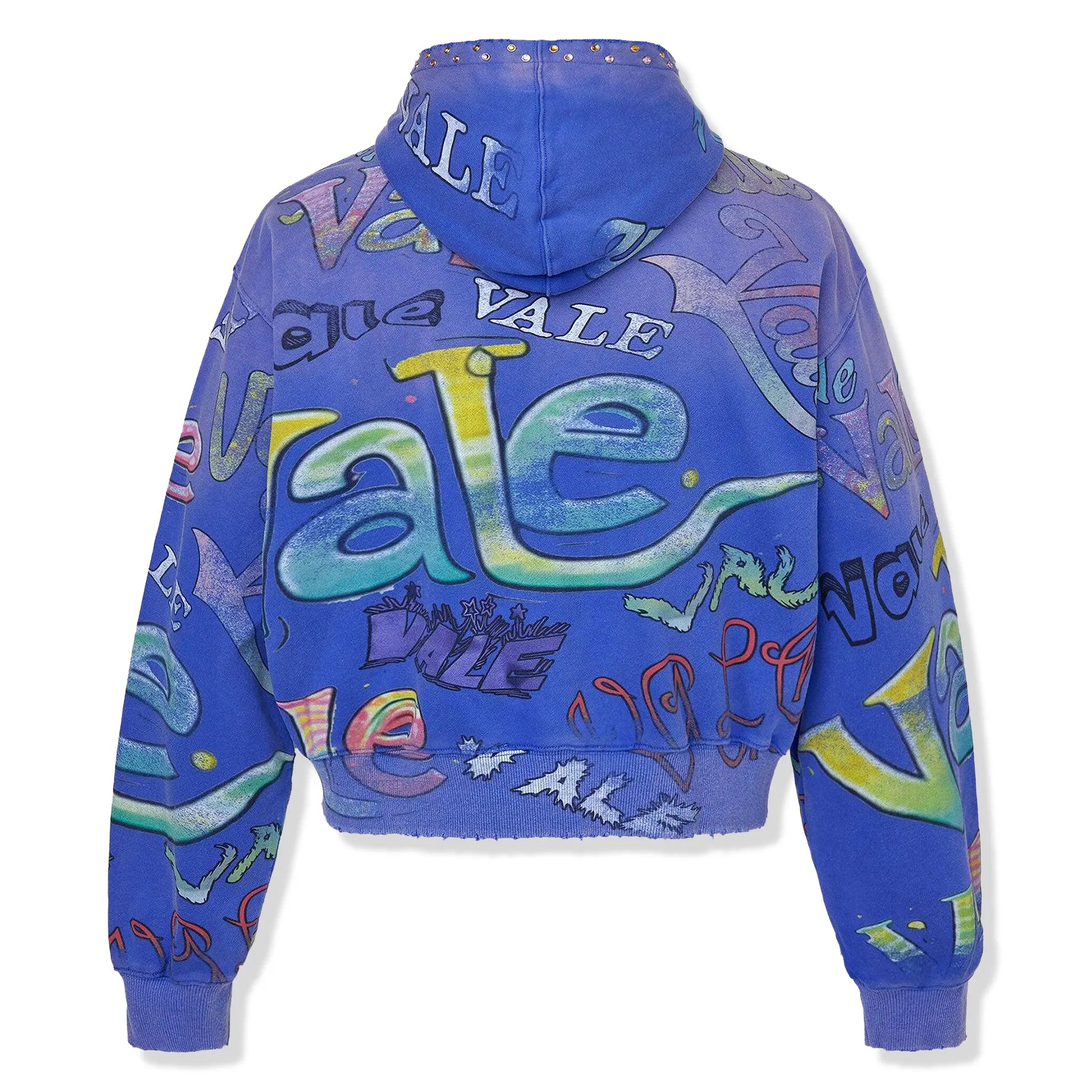 Vale Forever Valley Dreams Iceberg Blue Zip-Up Hoodie - view 2