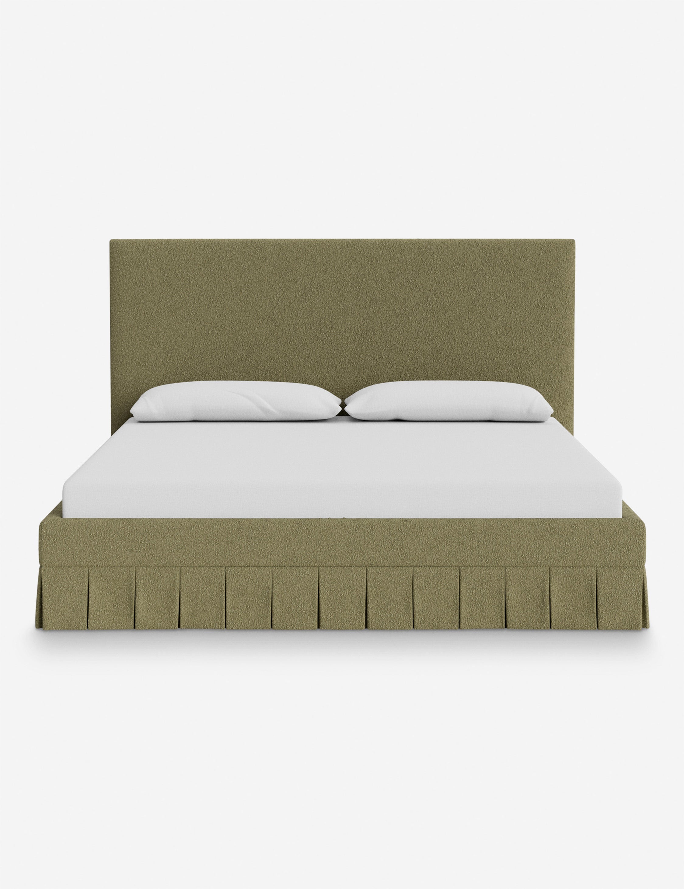 Lulu and Georgia Portola Pleated Platform Bed - view 175