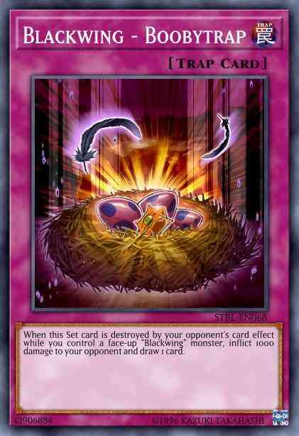 Yu-Gi-Oh! Blackwing - Boobytrap - STBL-EN068 - Common - 1st Edition