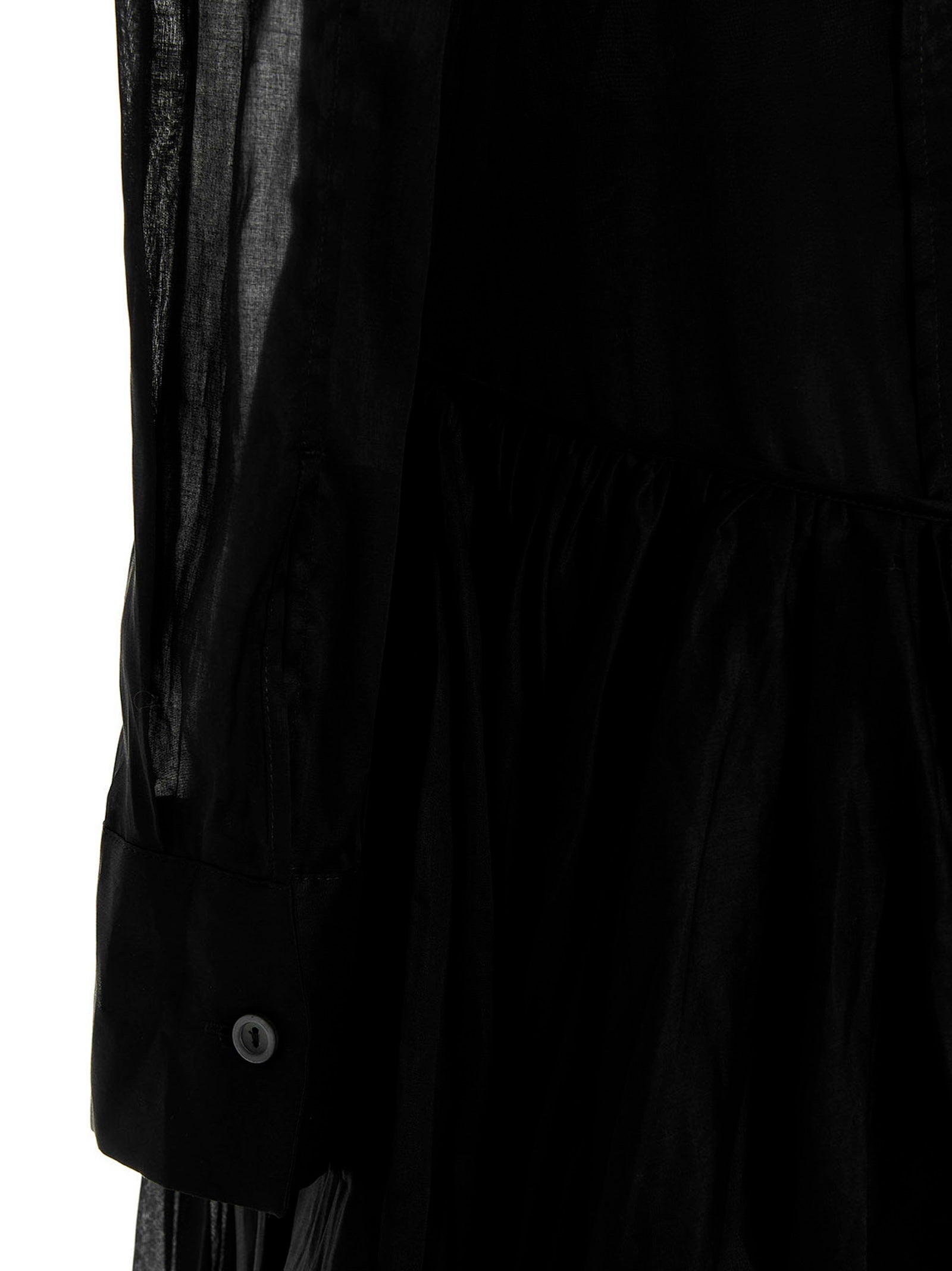 Jil Sander Pleated Skirt Dress – 100% cotton - view 4