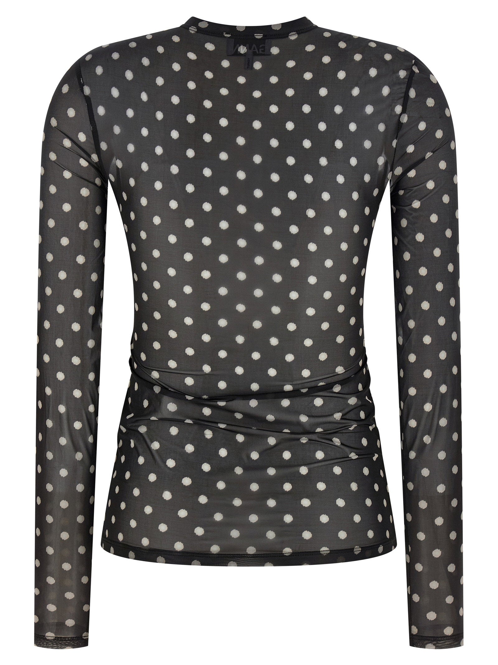 Ganni Printed Sheer Sweater - view 2