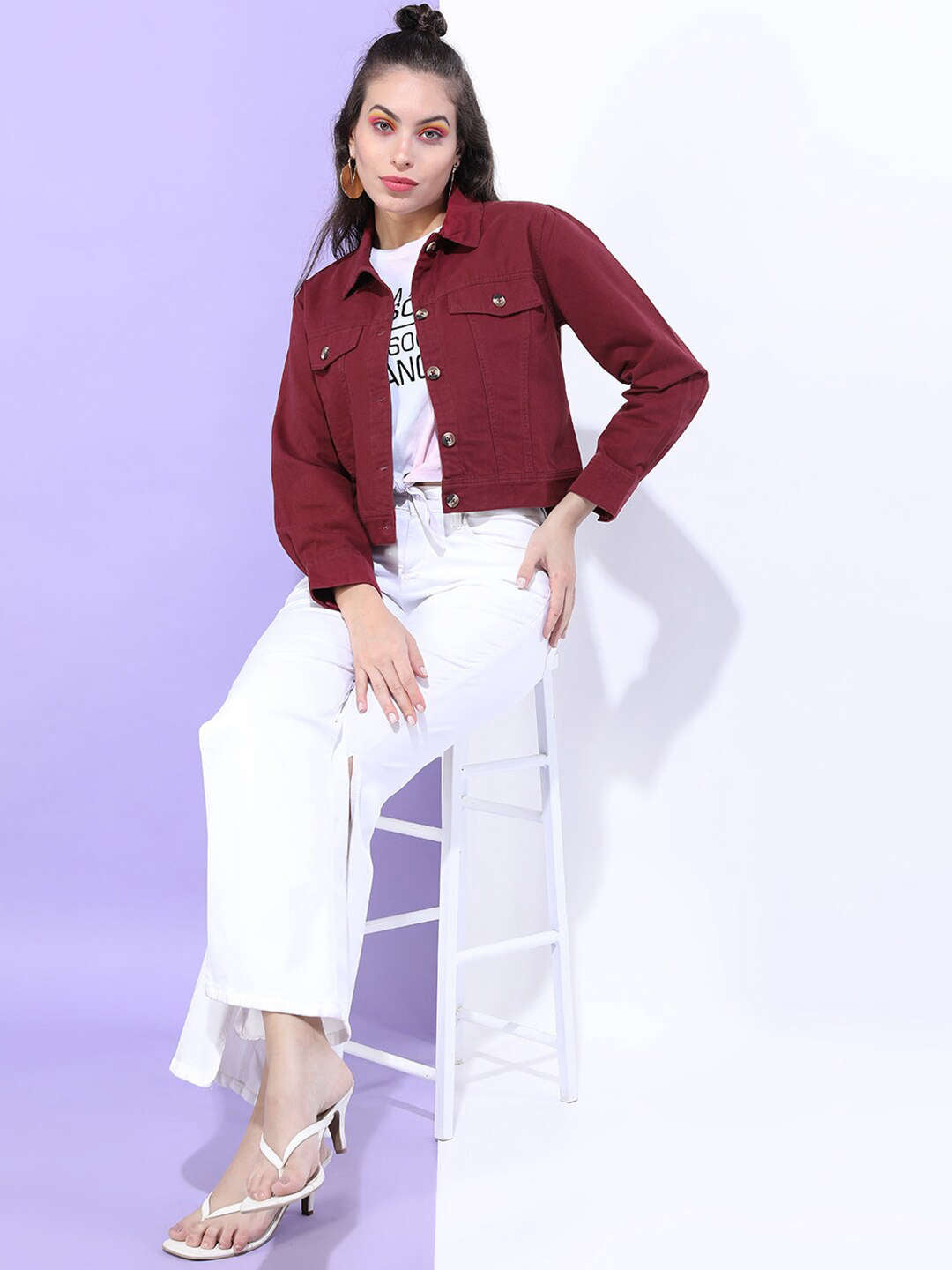 Freehand By The Indian Garage Co Women Trucker Jacket - view 4