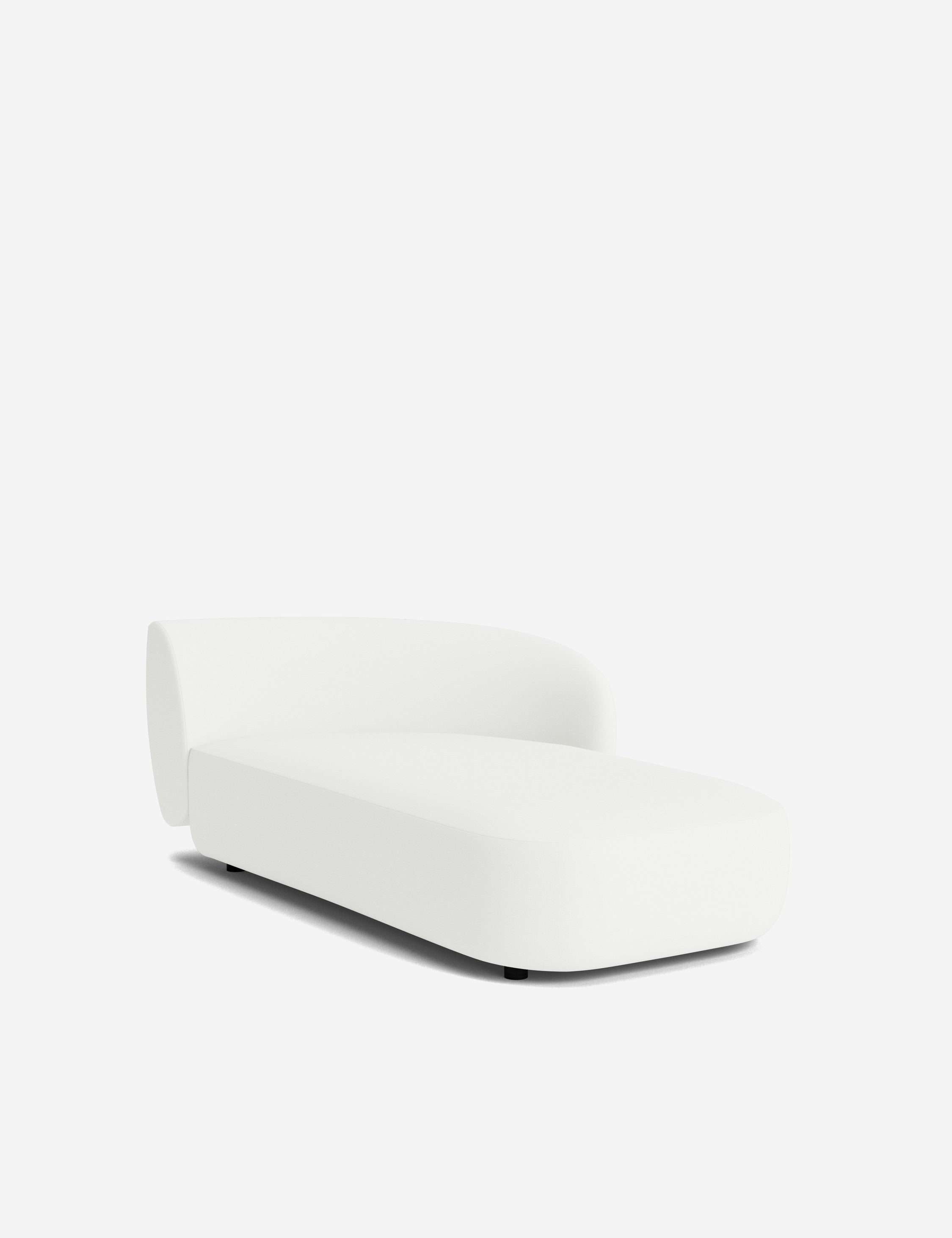 Lulu and Georgia Claret Modular Right Chaise - view 127