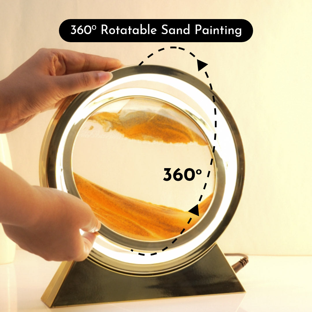 Porffitto Rotating Sandscape Decorative Lamp - view 10