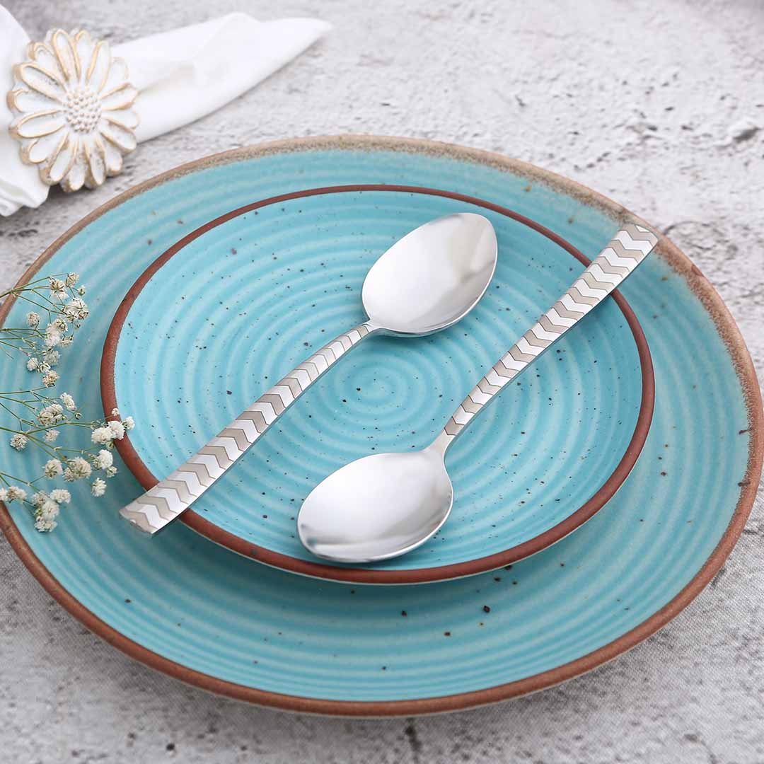 Wonderchef Roma Dinner Spoon - Laser Etching - Set of 6 pcs - view 2