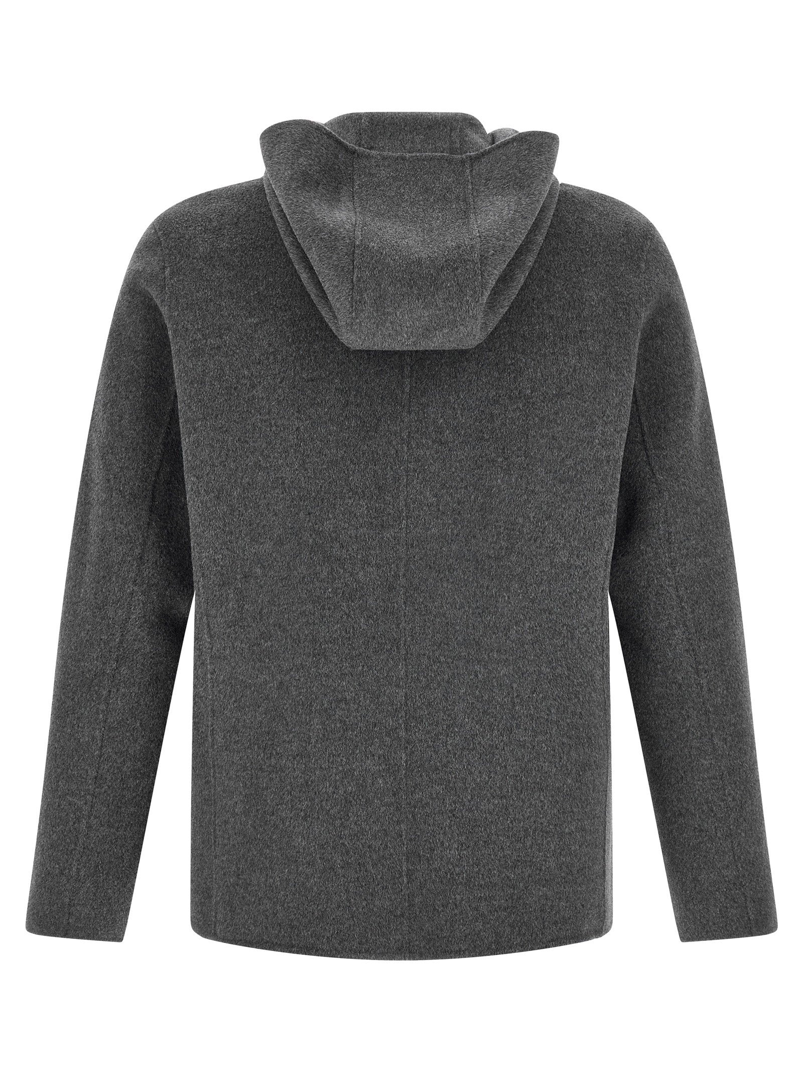Giorgio Brato Hooded Jacket – 90% wool, 10% cashmere - view 2