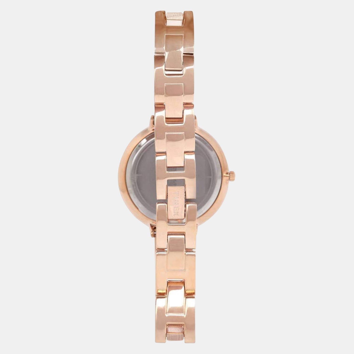 Timex Fria Women Quartz Grey Dial Analog Brass Watch TWEL13503 - view 4
