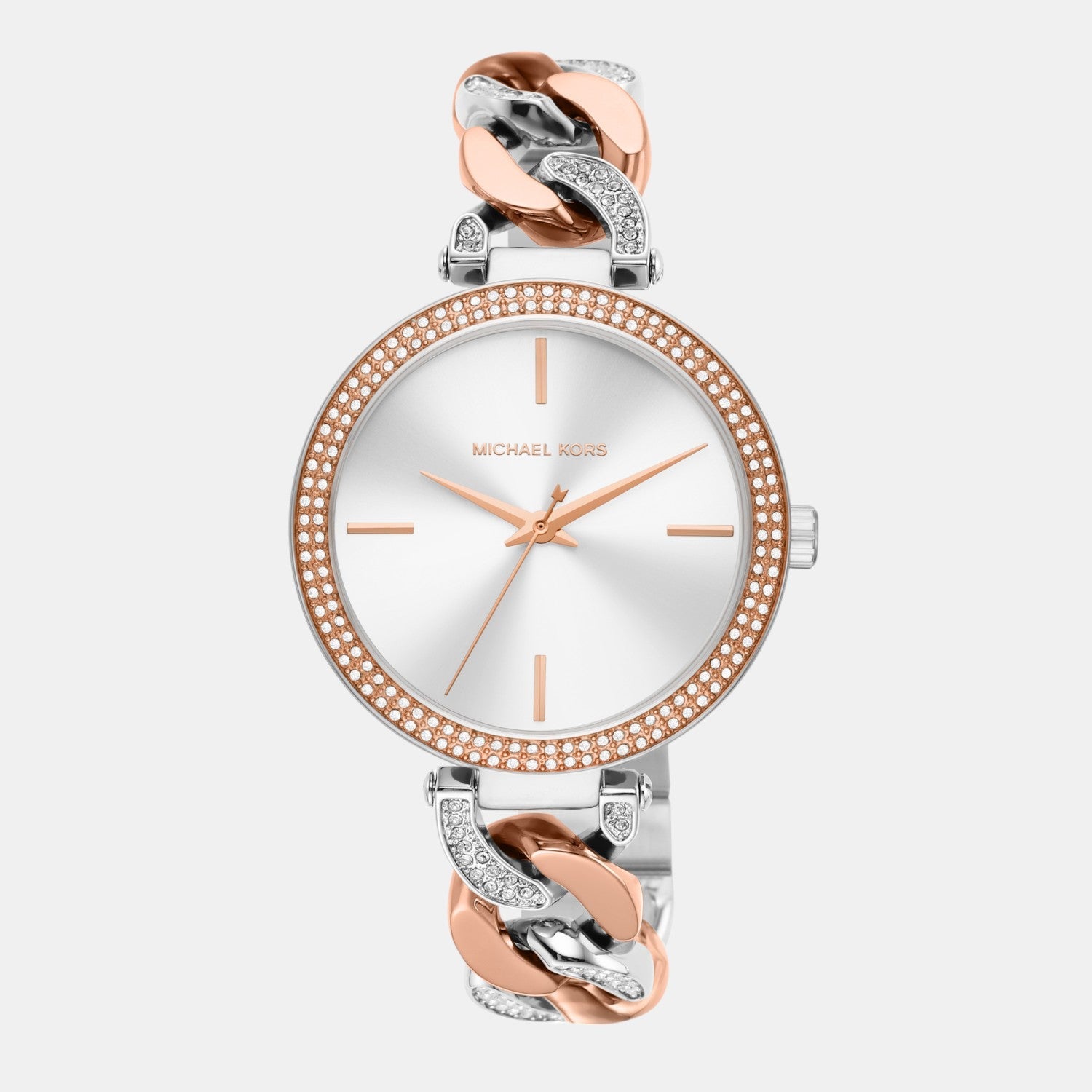 Michael Kors Catelyn Women Quartz White Dial Analog Stainless Steel Watch MK4634 - view 2