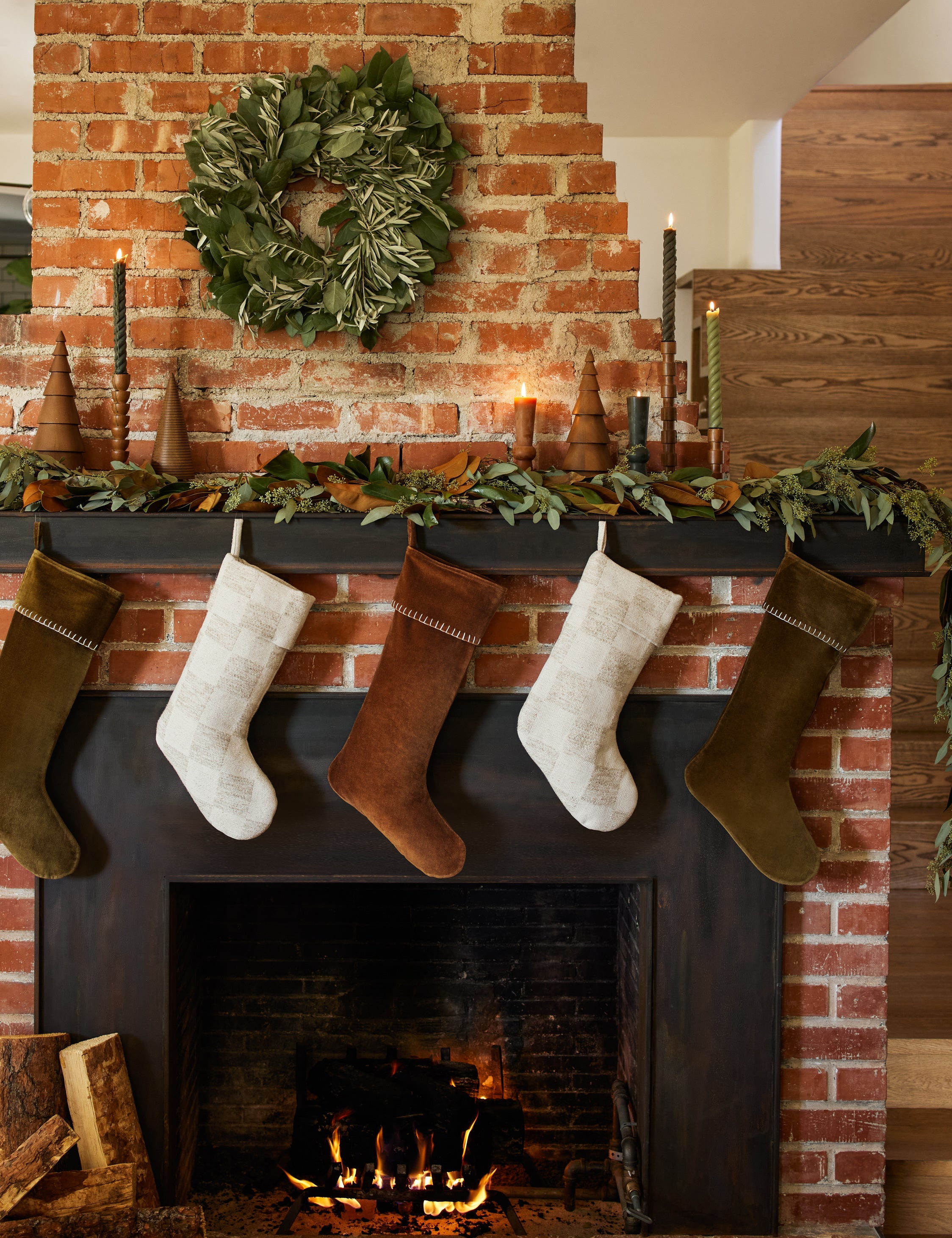 Lulu and Georgia Bronson Stocking – Natural - view 2