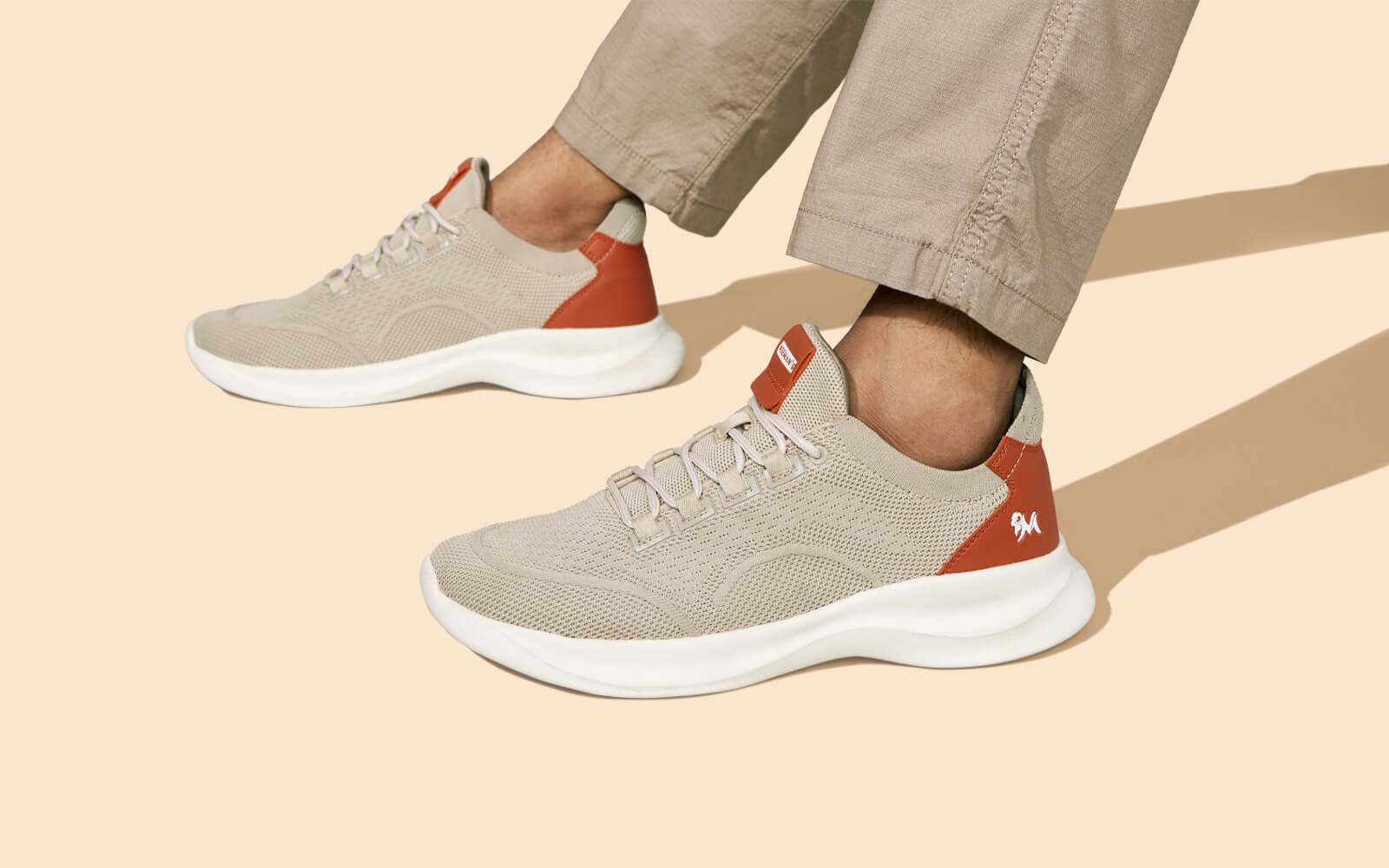 Neeman's The Knit Strides : Ivory - view 9