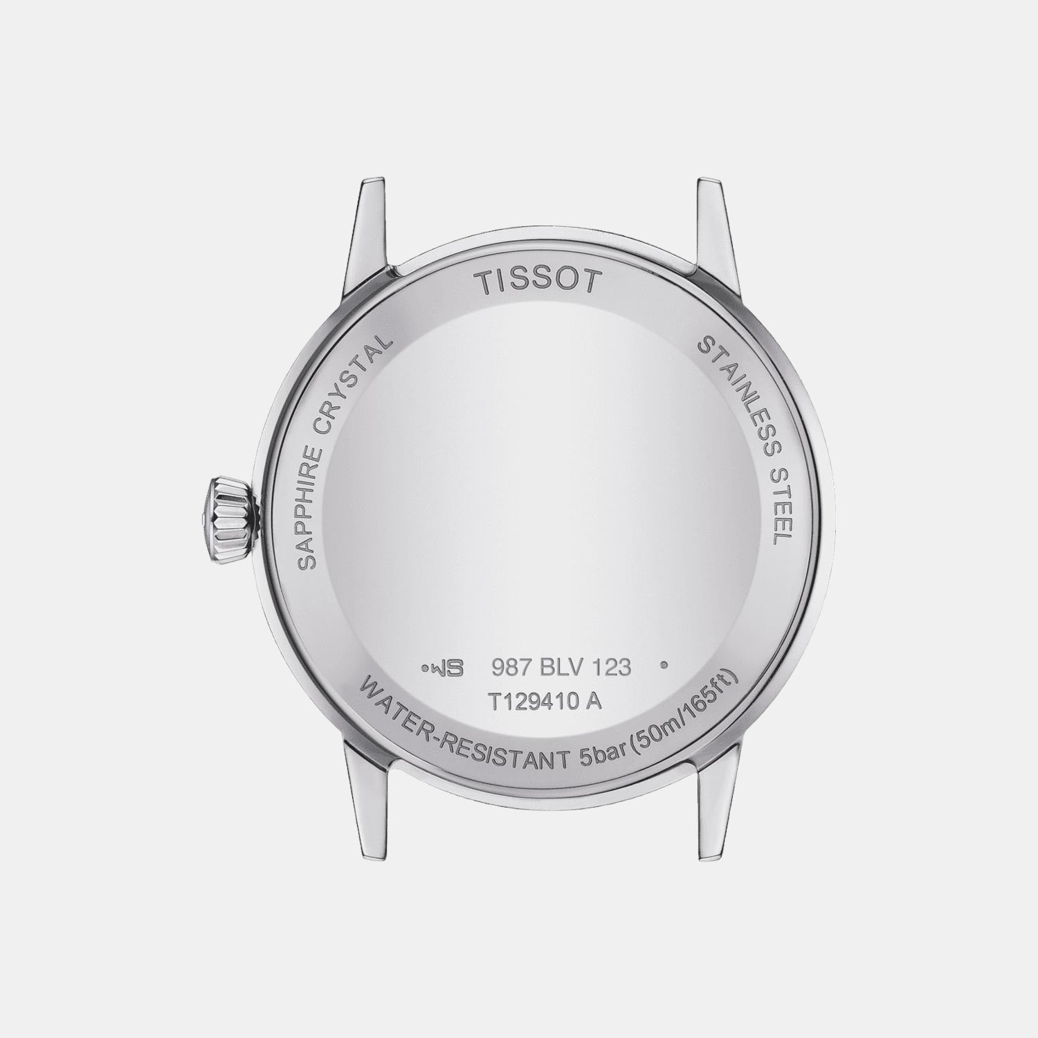 Tissot Classic Dream Men Quartz Black Dial Analog Stainless Steel Watch T1294101105300 - view 3