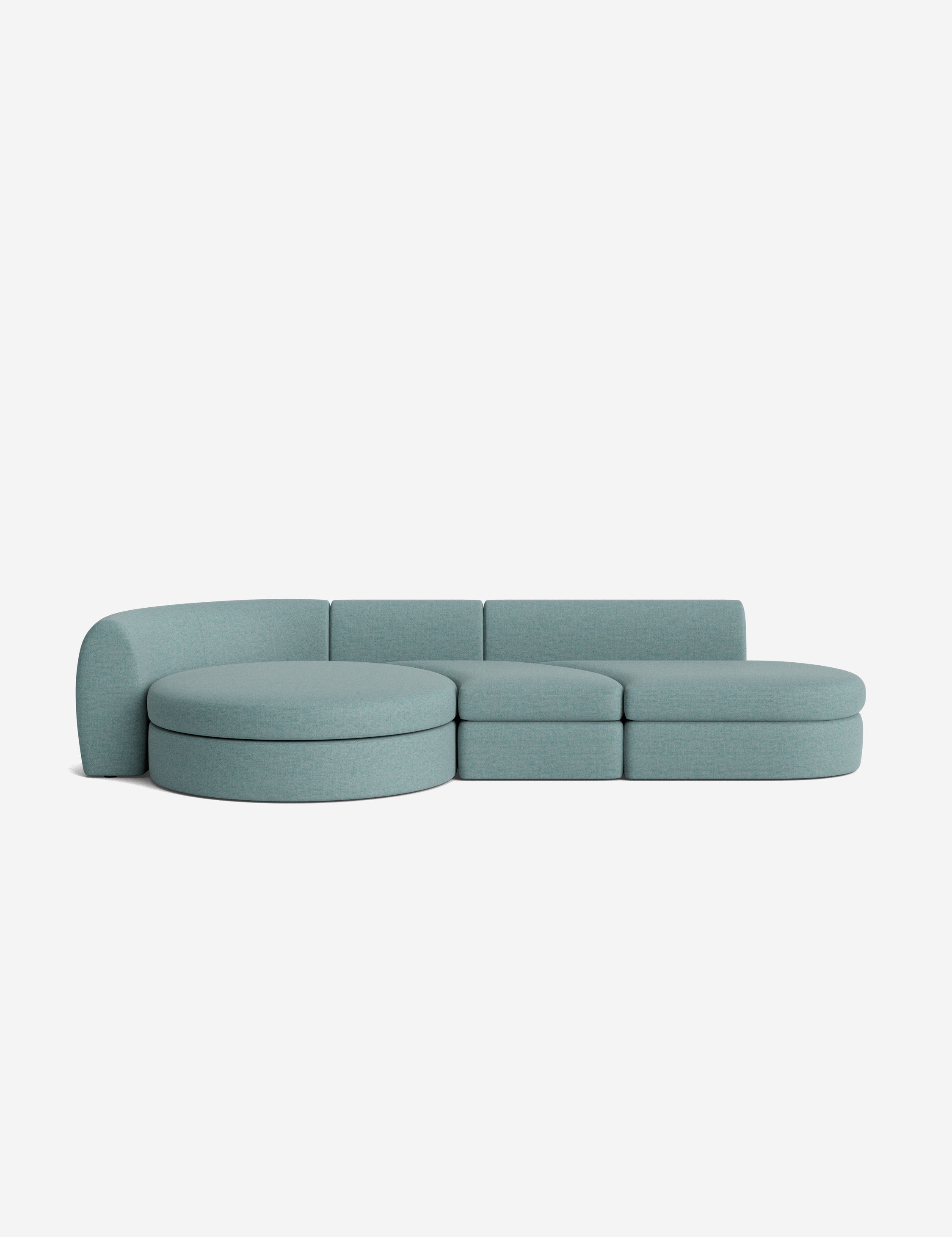 Lulu and Georgia Buckley Modular Chaise Sectional Sofa - view 113