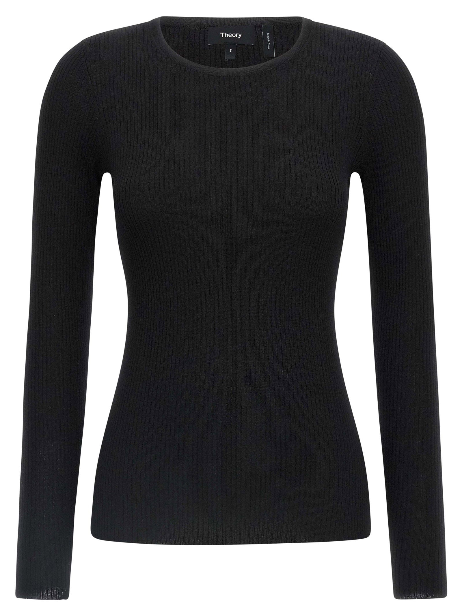 Theory Ribbed Sweater – 100% merino wool
