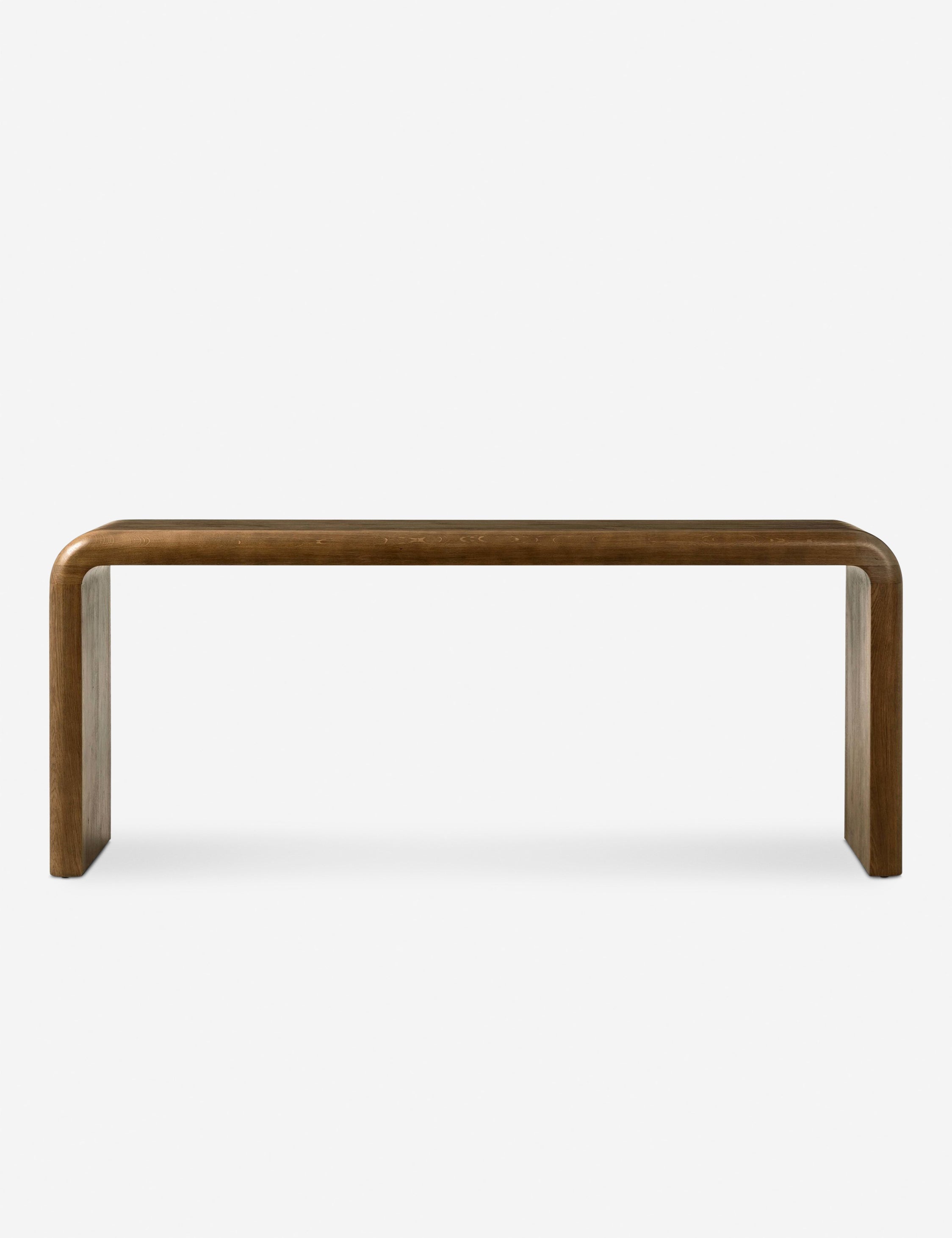 Lulu and Georgia Kristoffer Console Table – Natural Burl