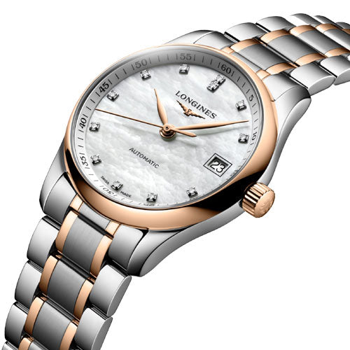 Longines Master Collection White Mother-Of-Pearl Dial Women 34mm - view 2