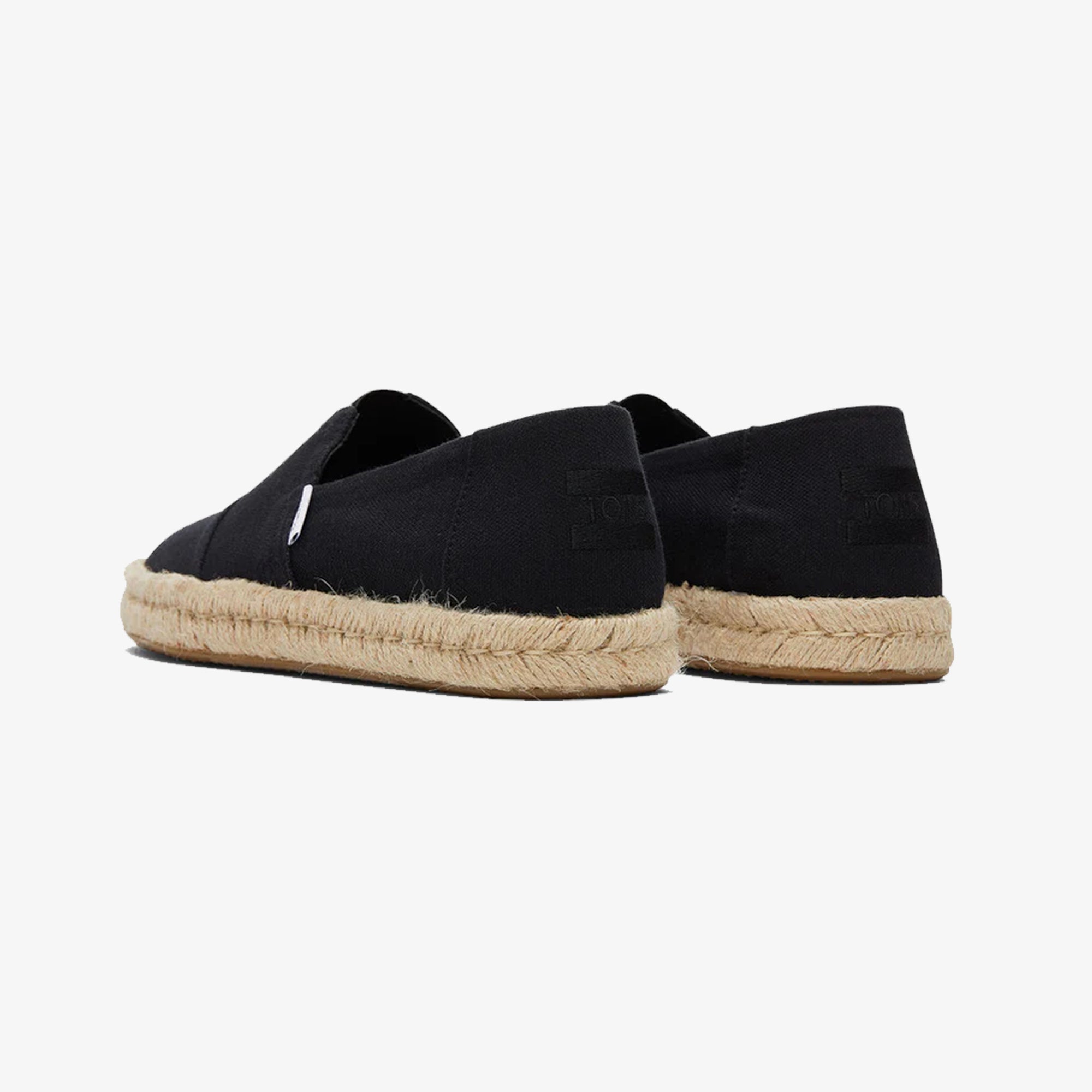Toms | JUTE WRAP ESPADRILLES { BLACK - view 3