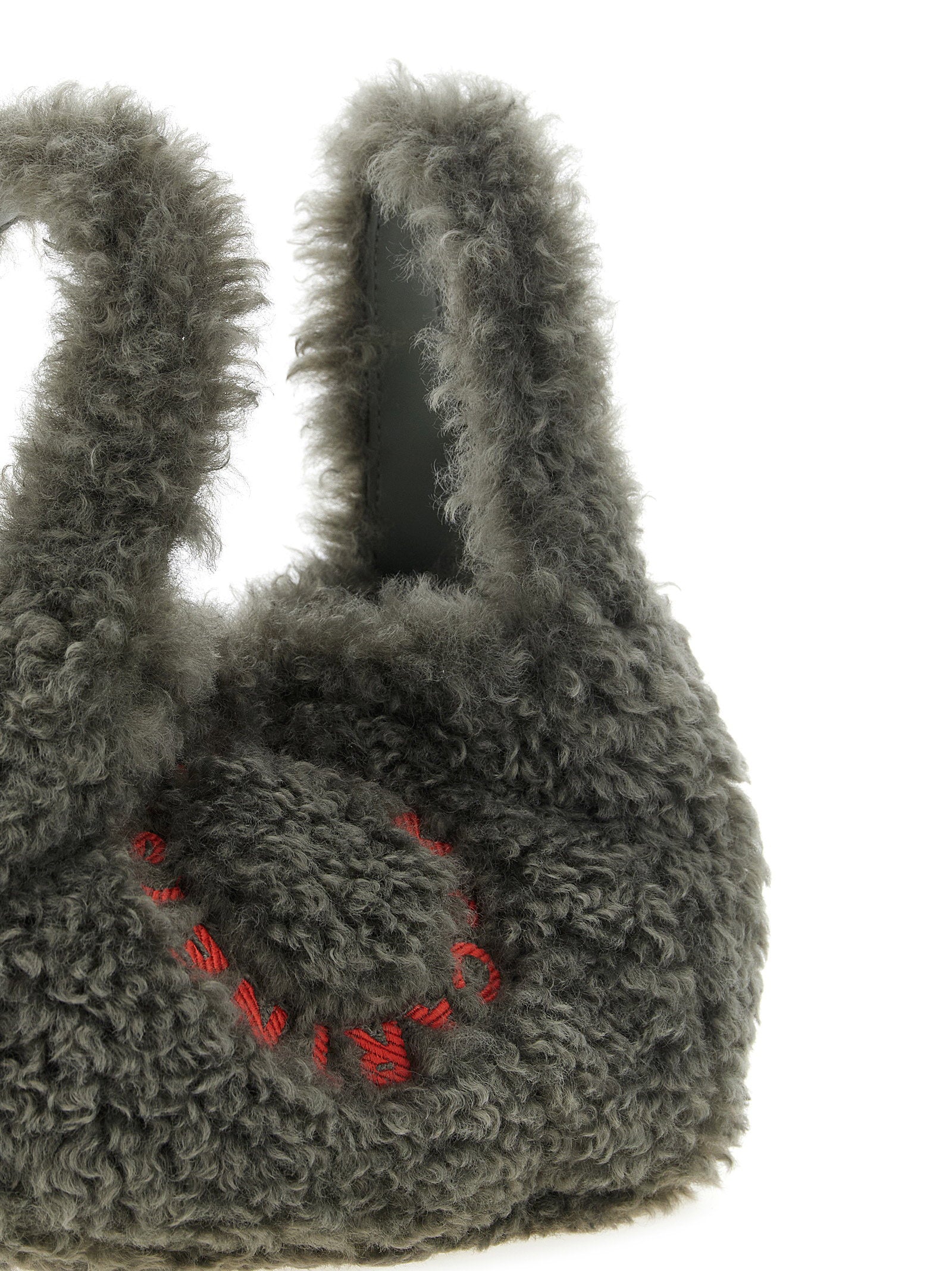 Stella Mccartney Shearling Logo Shoulder Bag – 100% polyester - view 3