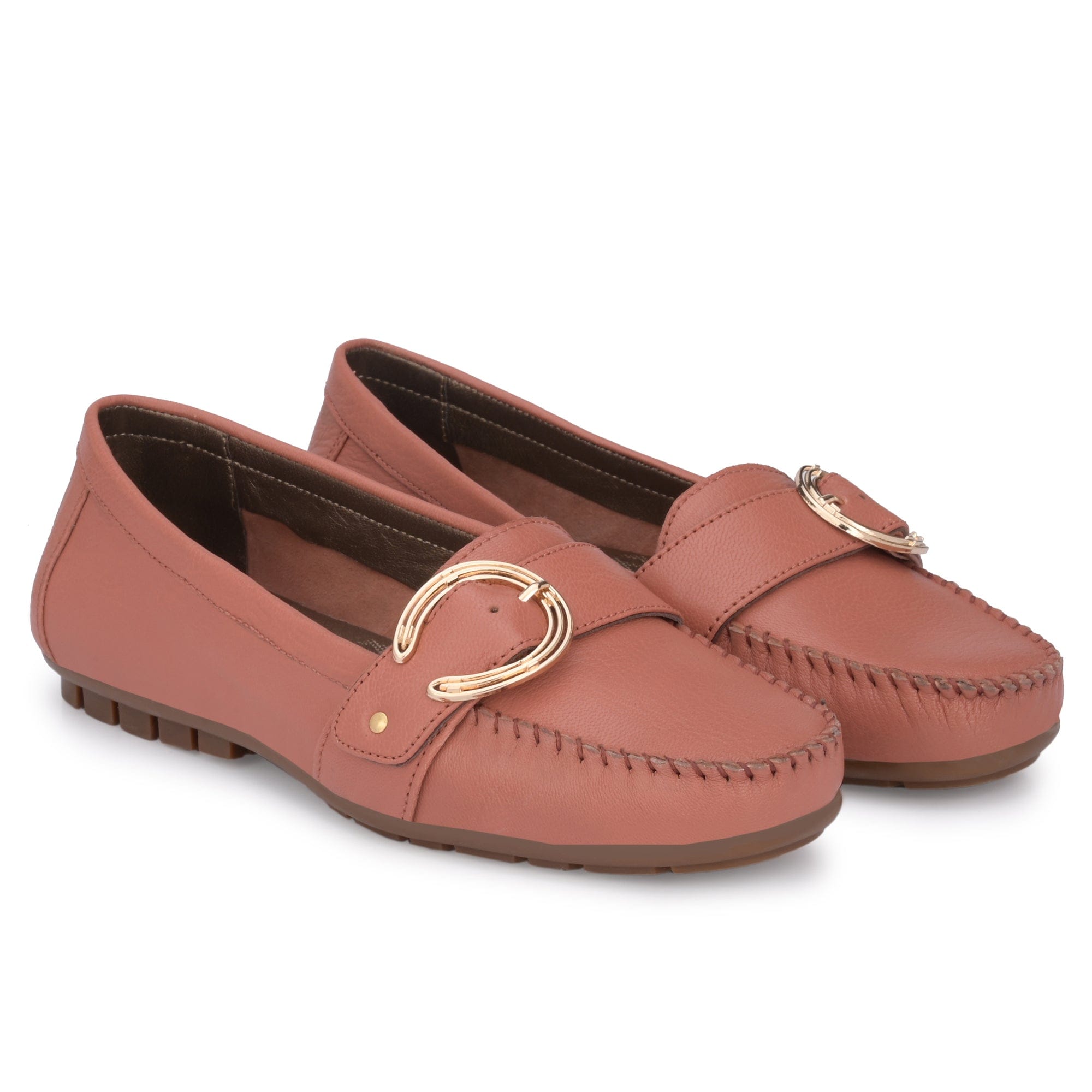 egoss-shoes Buckled Casual Loafers For Women by Lady Boss - view 2