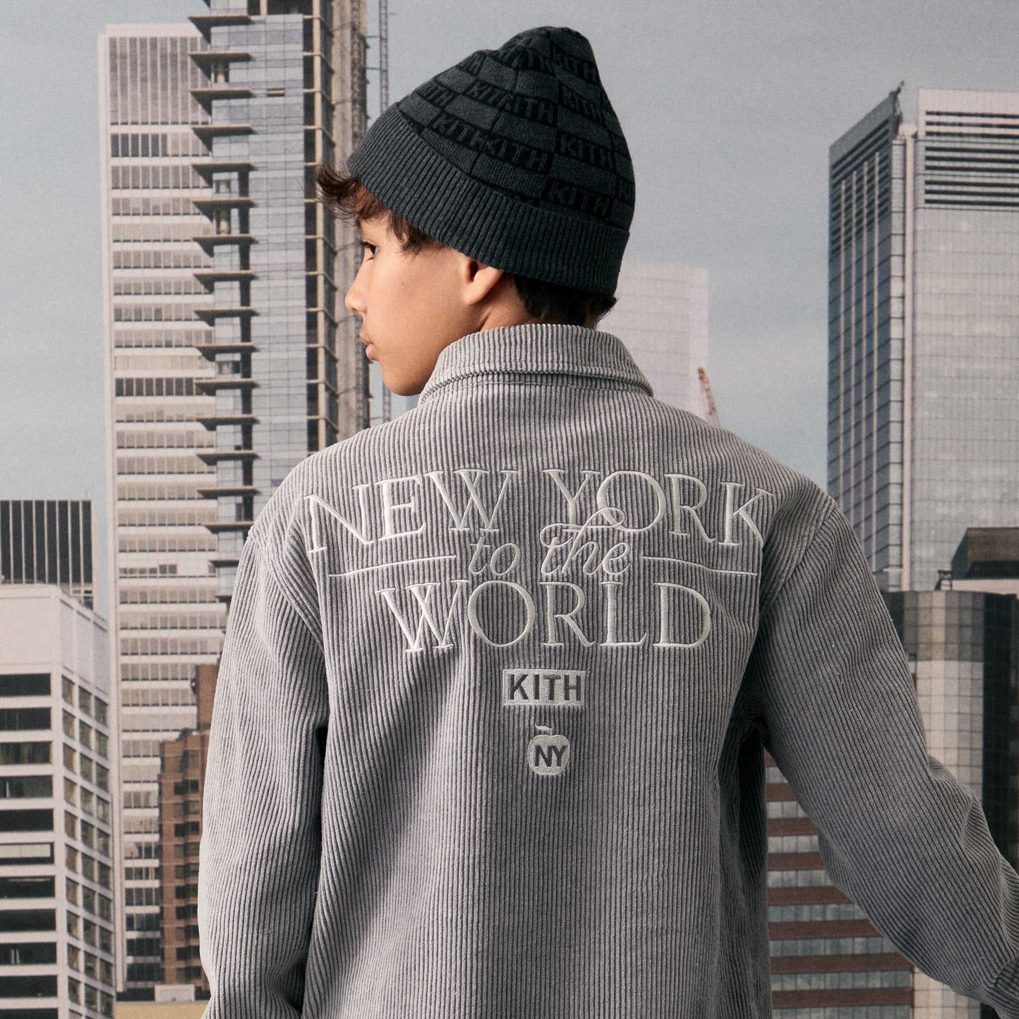 Kith Kids Rowan Cord Shirt - Astro - view 2