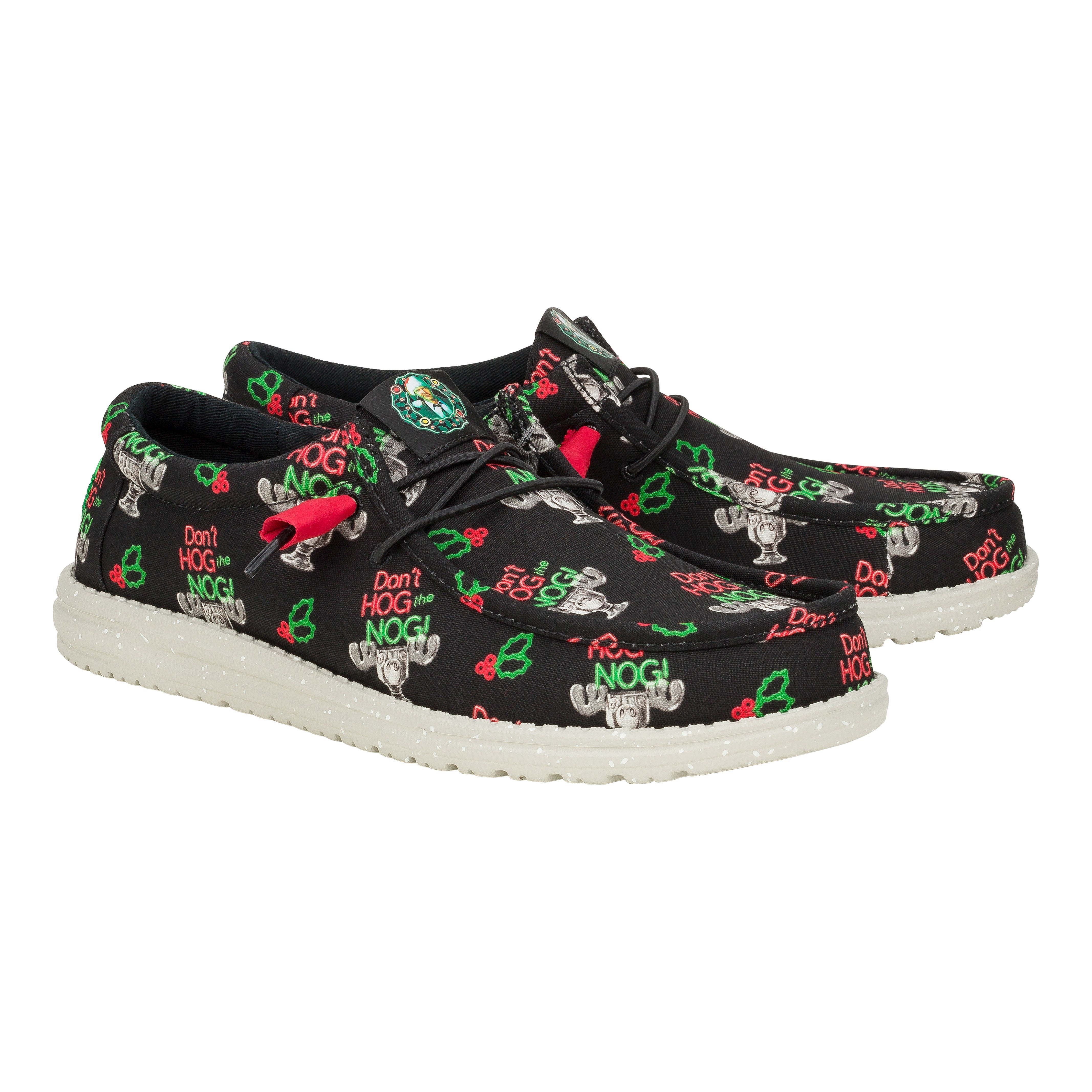 HEYDUDE shoes Wally Christmas Vacation - Christmas Black/Multi
