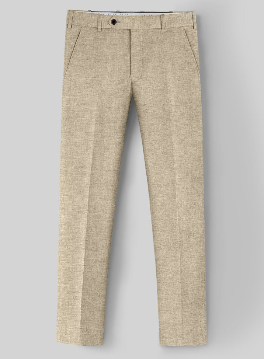 StudioSuits Italian Wool Cotton Silk Brexia Pants