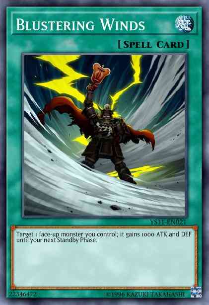 Yu-Gi-Oh! Blustering Winds - BP02-EN163 - Mosaic Rare - Unlimited