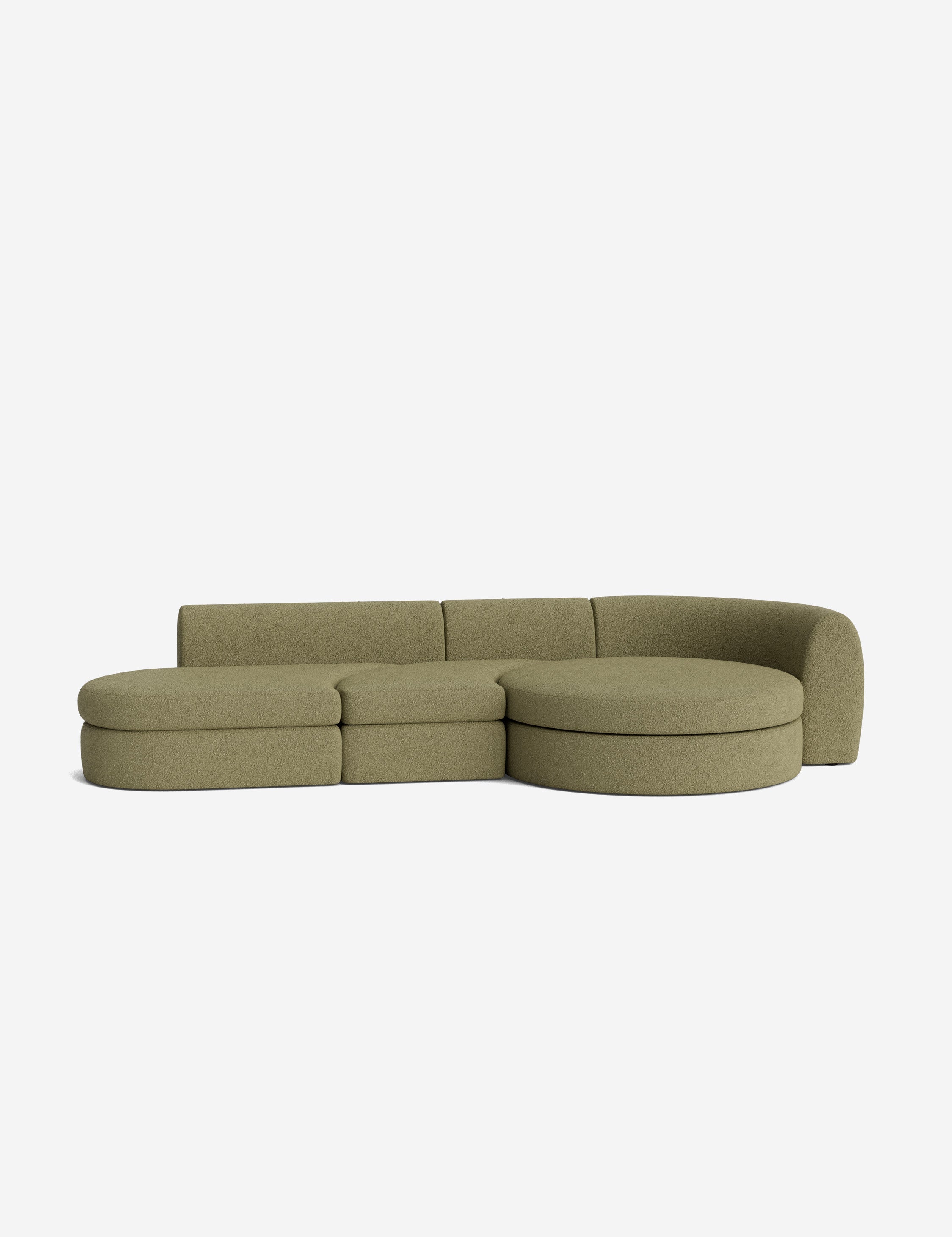 Lulu and Georgia Buckley Modular Chaise Sectional Sofa - view 183