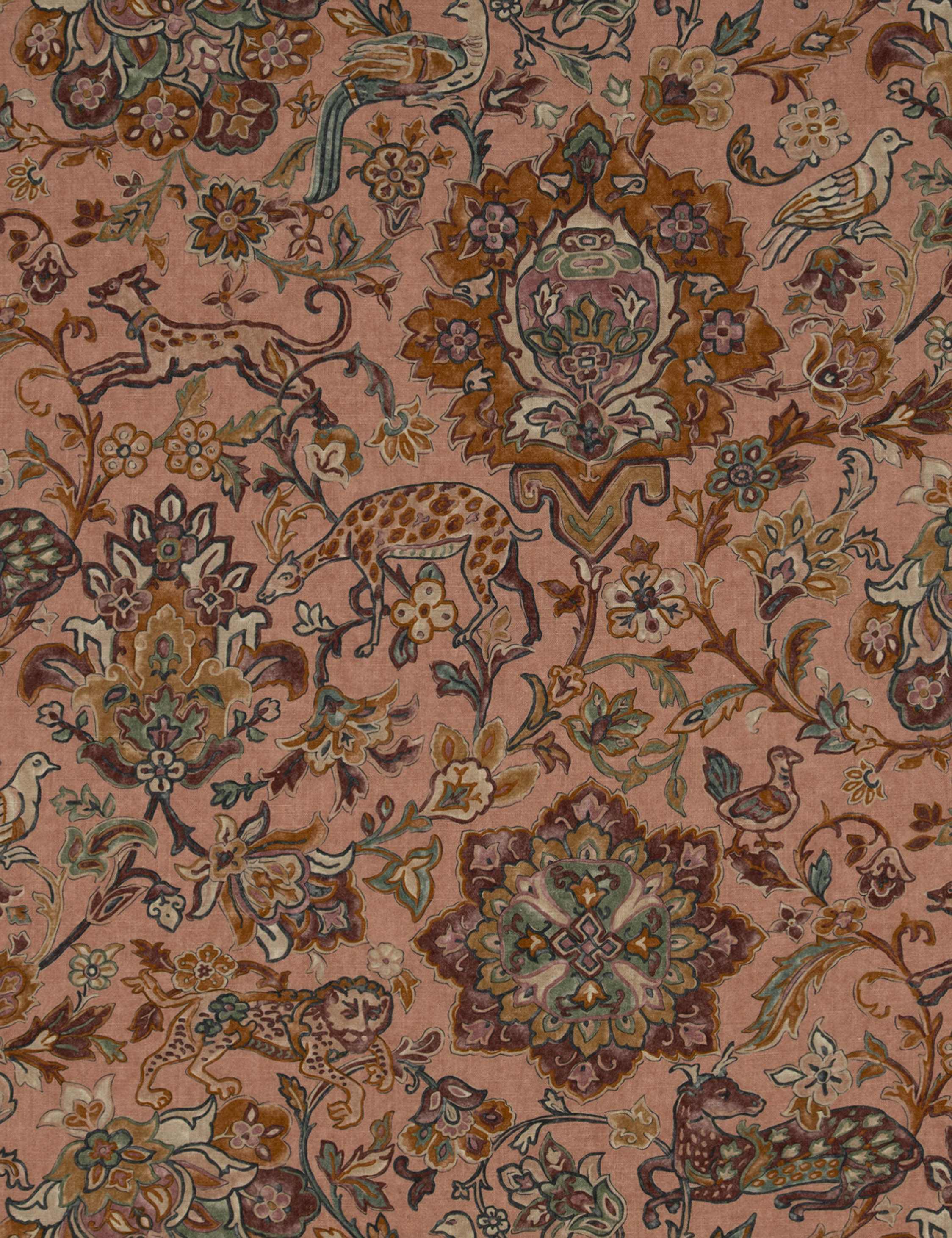 Lulu and Georgia Toulin Viscose Linen Fabric - view 2